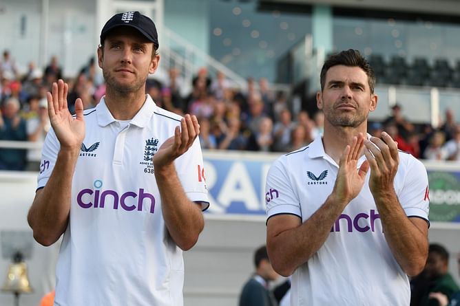 "Have seen him smile more today than I have done for the last 20 odd years"- Stuart Broad on James Anderson's emotions ahead of final day for England