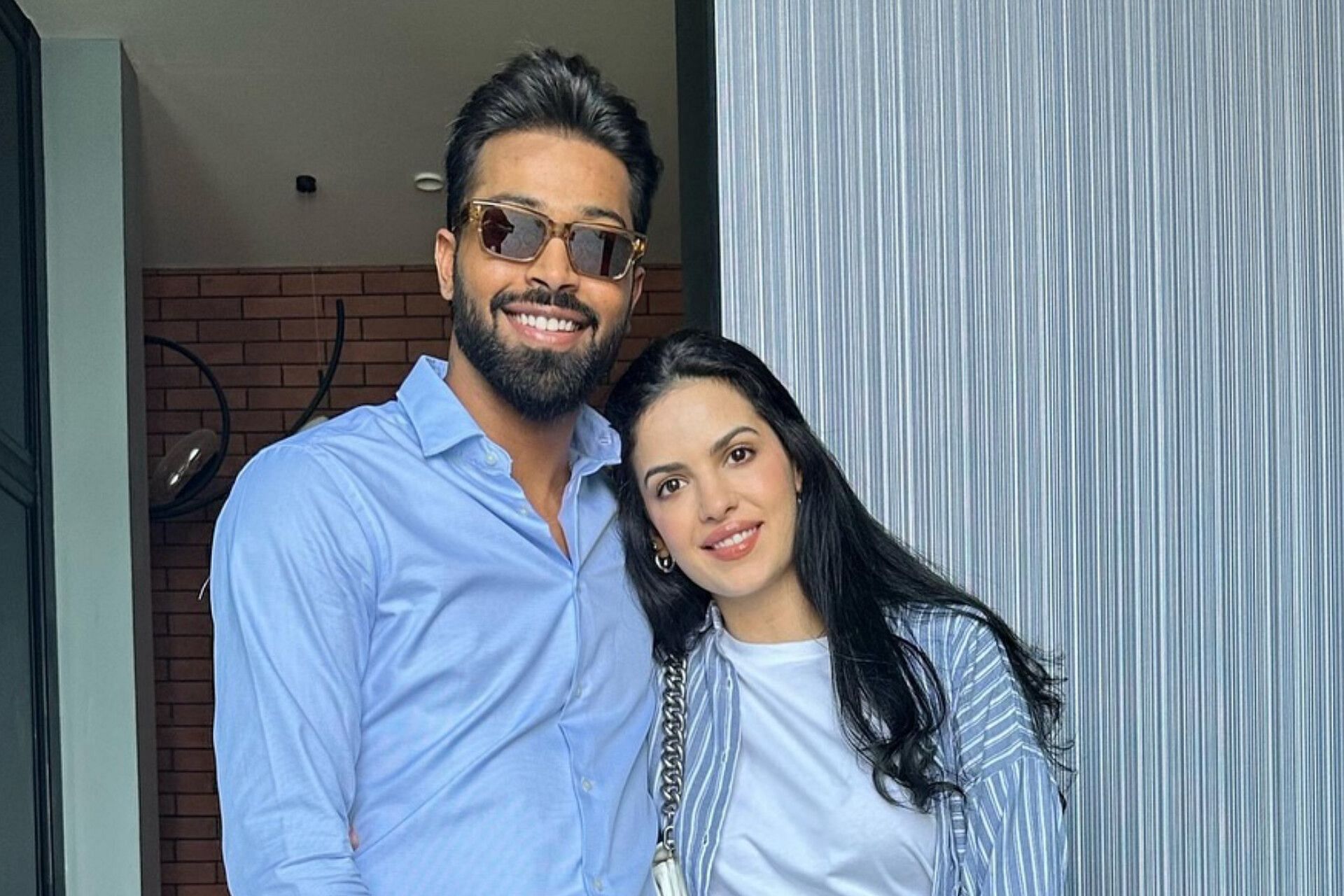 Hardik Pandya and Natasa Stankovic (Image via Instagram/@hardikpandya93)