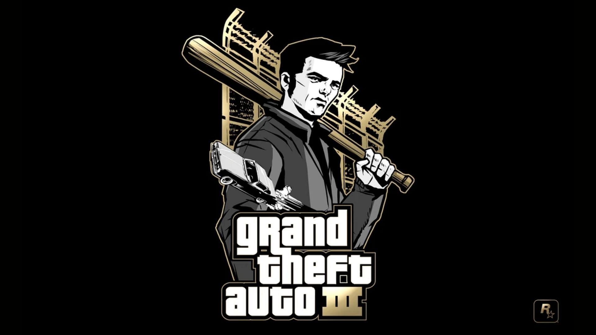 A Grand Theft Auto 3 poster featuring Claude (Image via Rockstar Games)