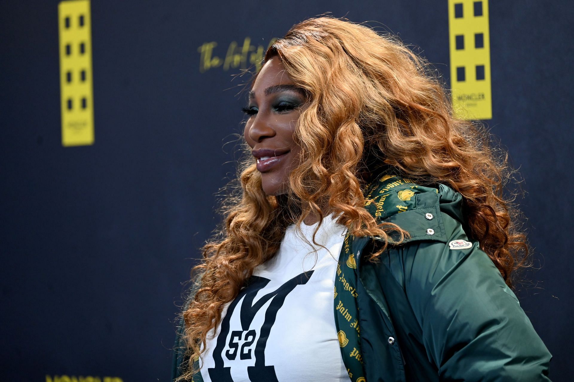 Serena Williams at Moncler Genius LFW February 2023 Presentation (Source: GETTY)