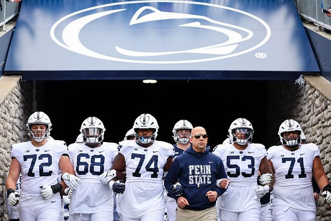 Top 3 landing spots for four-star OL Da’Ron Parks to the class of 2026 ft. Penn State