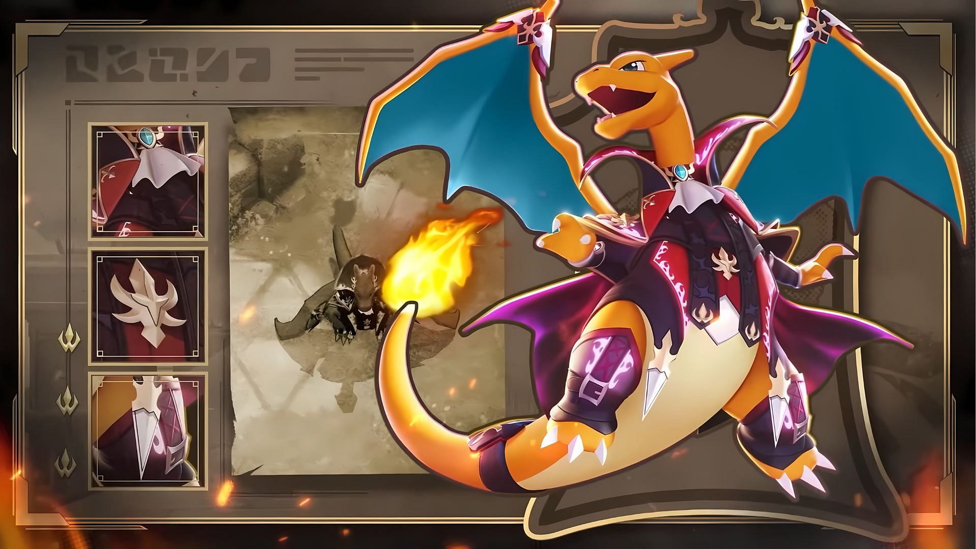 Dark Lord Style: Charizard (Image via The Pokemon Company)