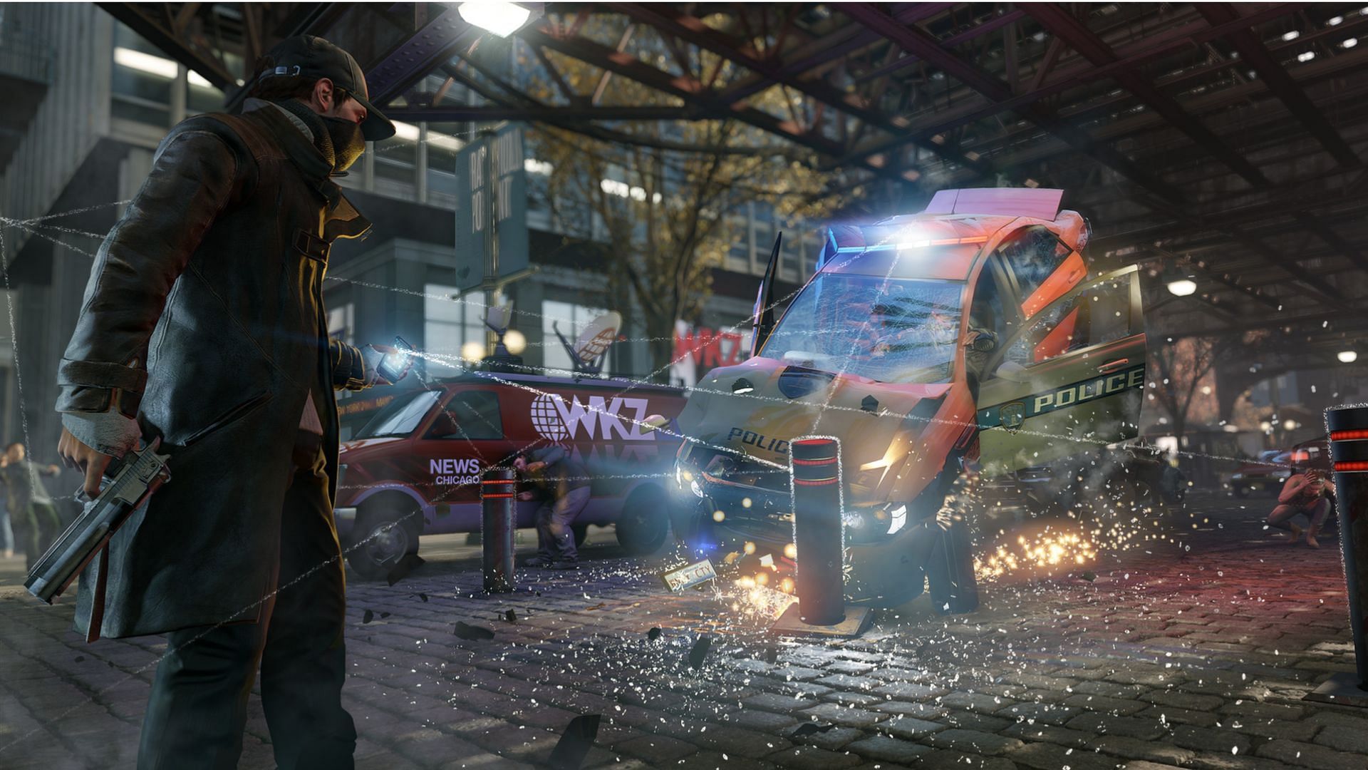 Watch Dogs&#039; parkour and hacking is something that the upcoming GTA game should adopt. (Image via Ubisoft)