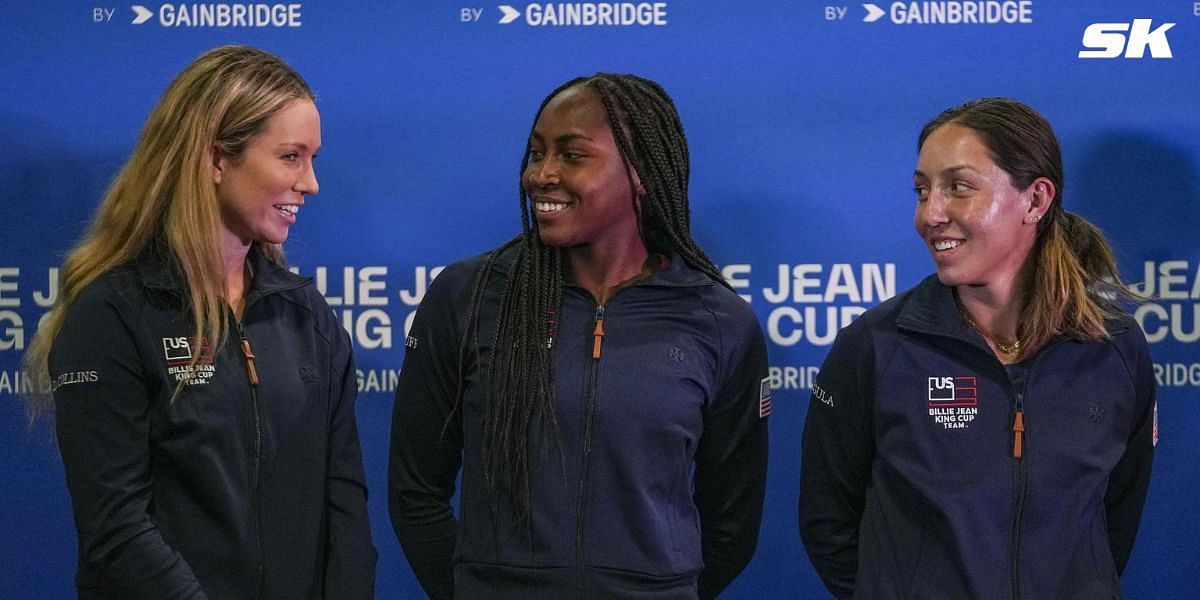 (Left to Right) Danielle Collins, Coco Gauff, and Jessica Pegula (Source: Getty Images)