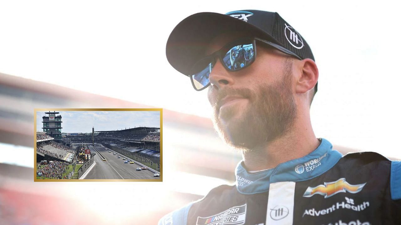 Ross Chastain talks about being back at the Indianapolis Motor Speedway, ahead of the Brickyard 400 (images :Getty)