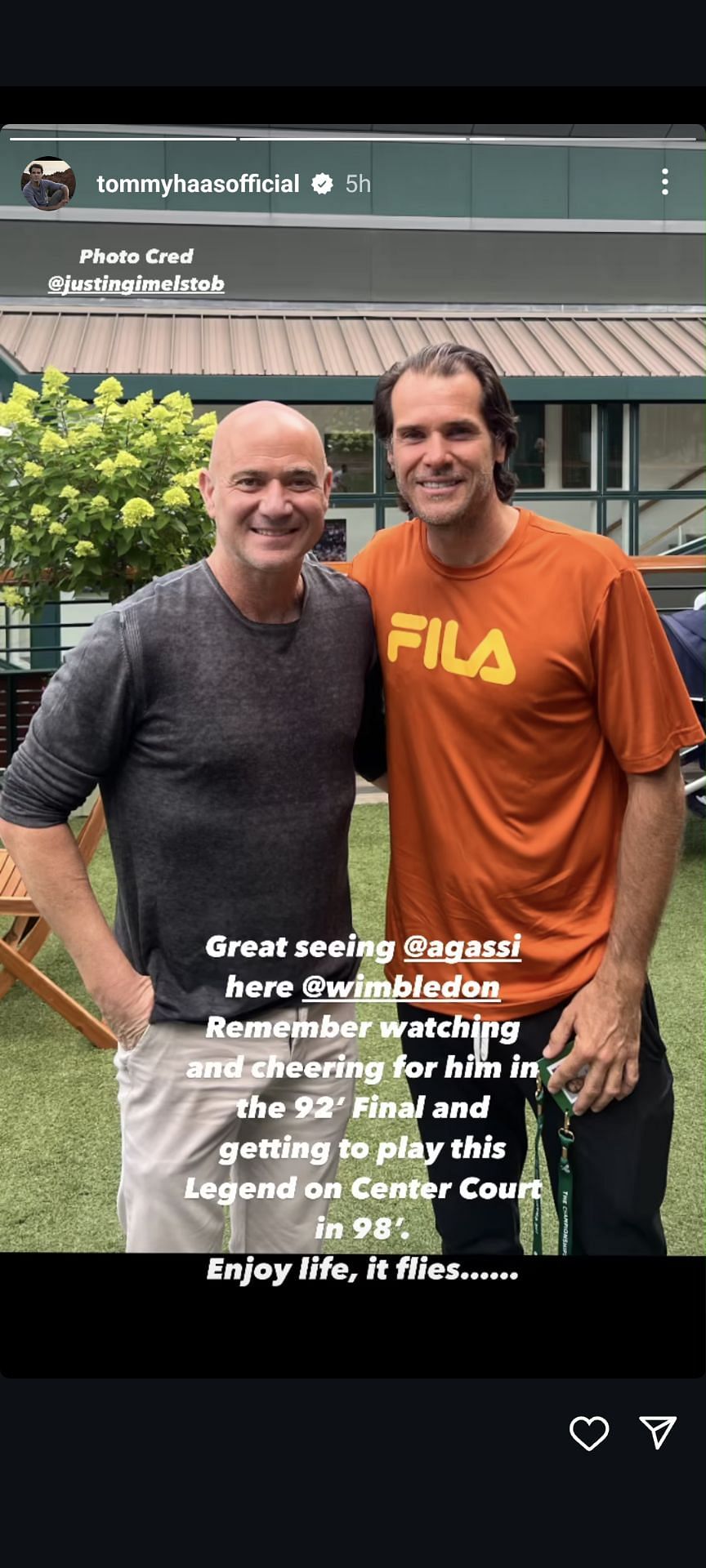 Tommy Haas on Instagram (instagram.com/tommyhaasofficial/)