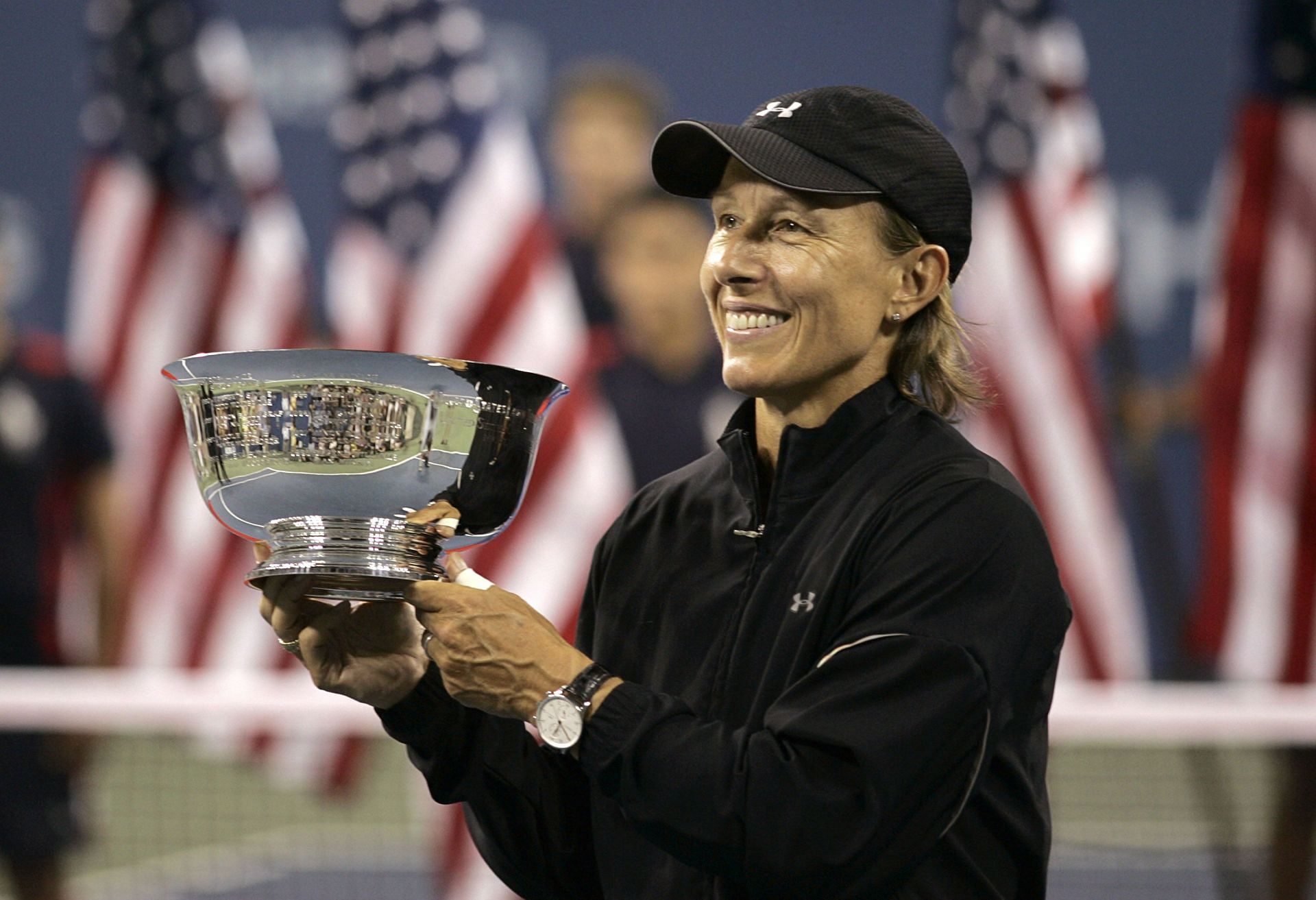 Navratilova won her last major title - the 2006 US Open - Mixed Doubles shortly before her 50th birthday