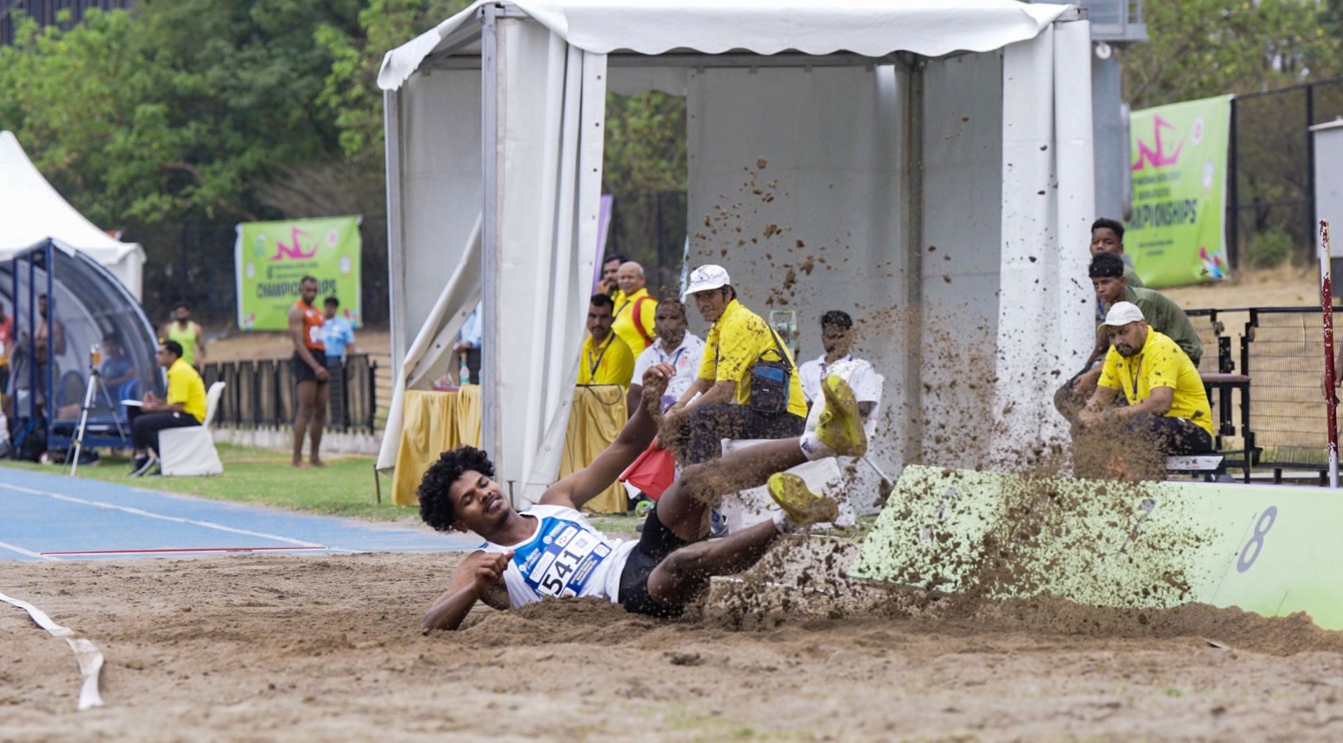 Jashbir Nayak had begun his career as a long-jumper (Image: Reliance Foundation).