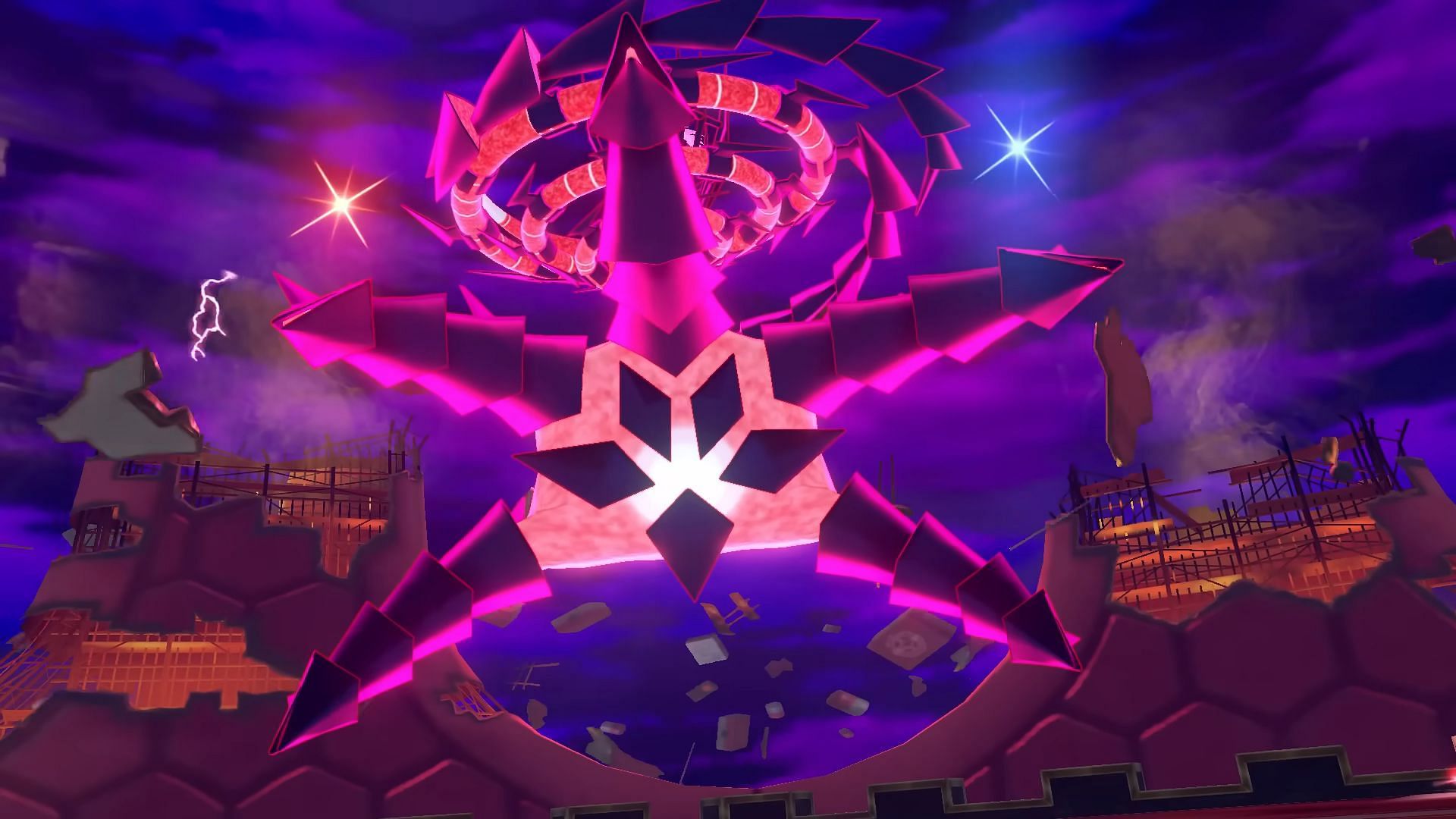 Eternamax Eternatus in Pokemon Sword and Shield (Image via TPC || Mixeli on YouTube)