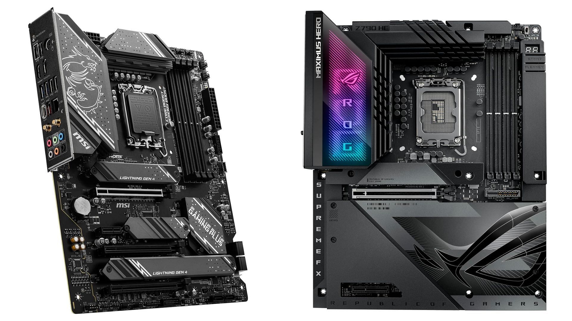 The Core i7-14700K can be paired with several B760 and Z790 motherboards (Image via Amazon)