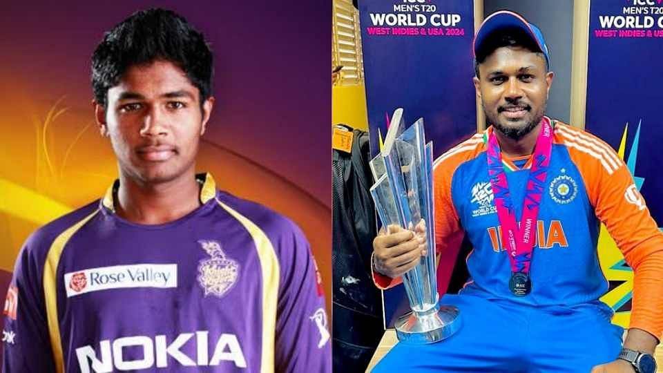 Sanju Samson won the IPL and T20 World Cup in his first tournament (Image: X/Instagram)