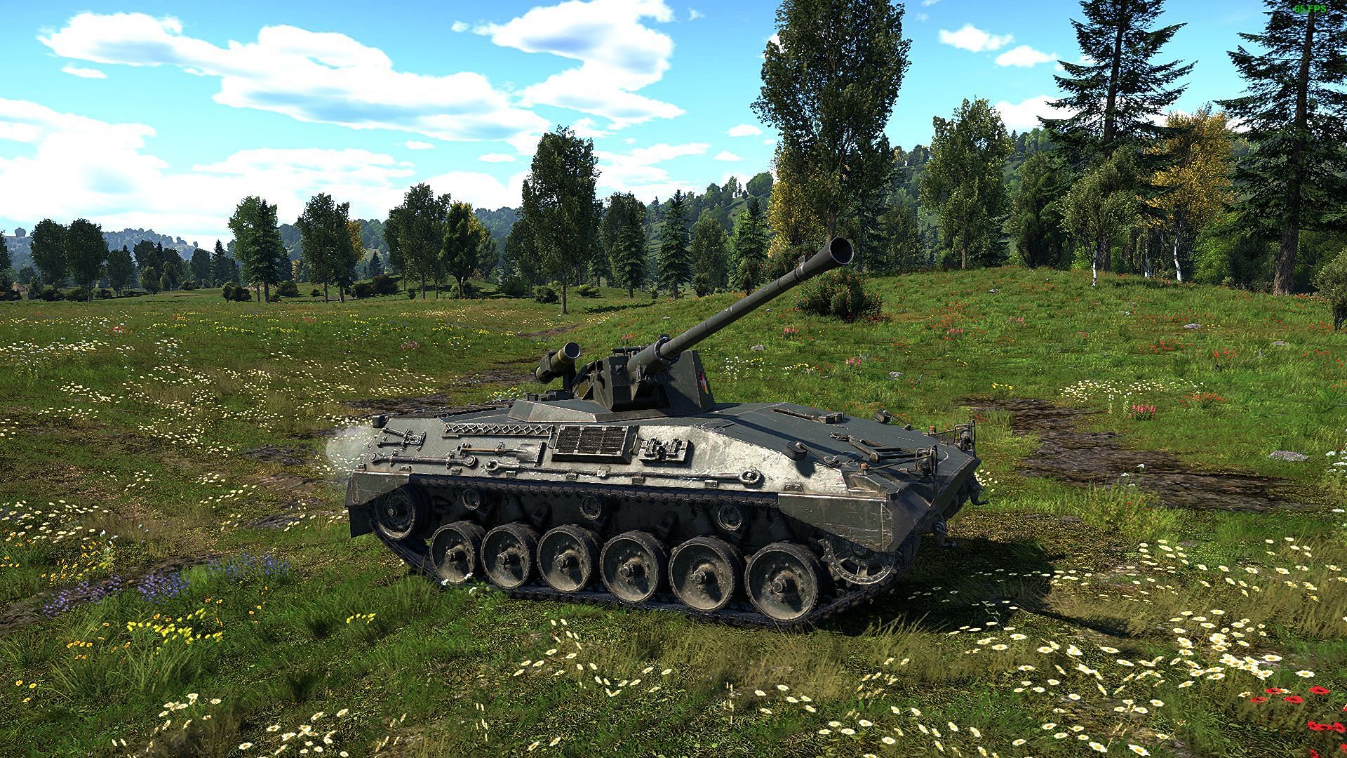 The Beglietpanzer 57 in War Thunder (Image via Gaijin Entertainment)