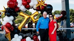 Linda Hendrick gets emotional during HMS gathering for $1B-worth Rick Hendrick's birthday celebration