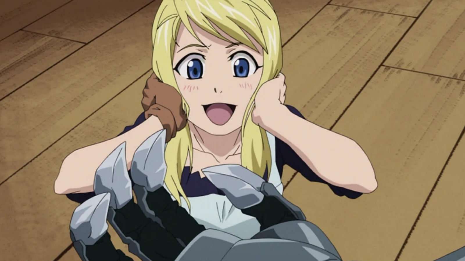 Winry Rockbell from Fullmetal Alchemist: Brotherhood (Image via Bones)