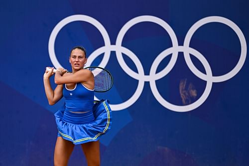 Marta Kostyuk at the Paris Olympics 2024. (Photo: Getty)