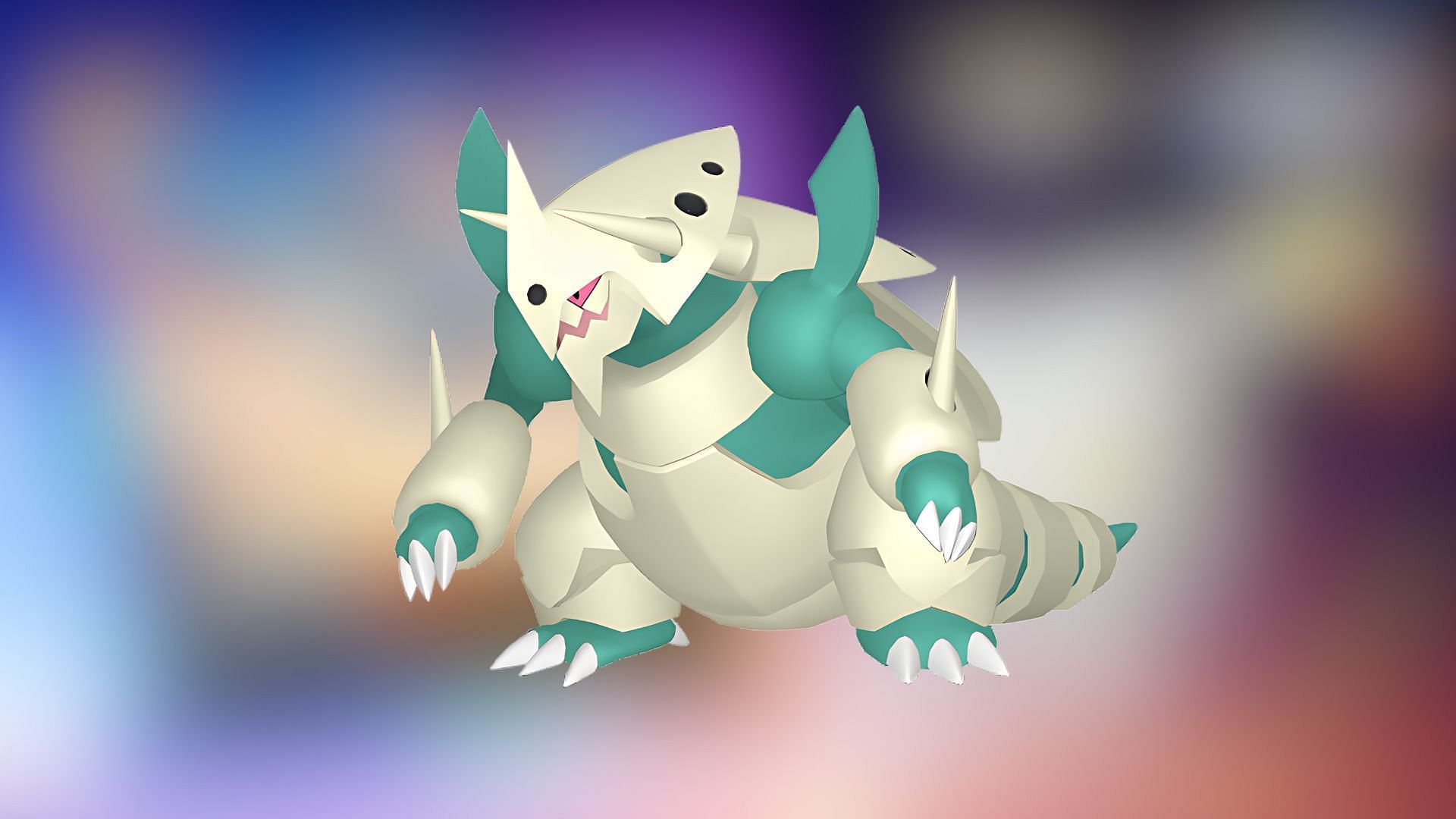 Encounter Shiny Mega Aggron in Pokemon GO Strength of Steel (Image via TPC)