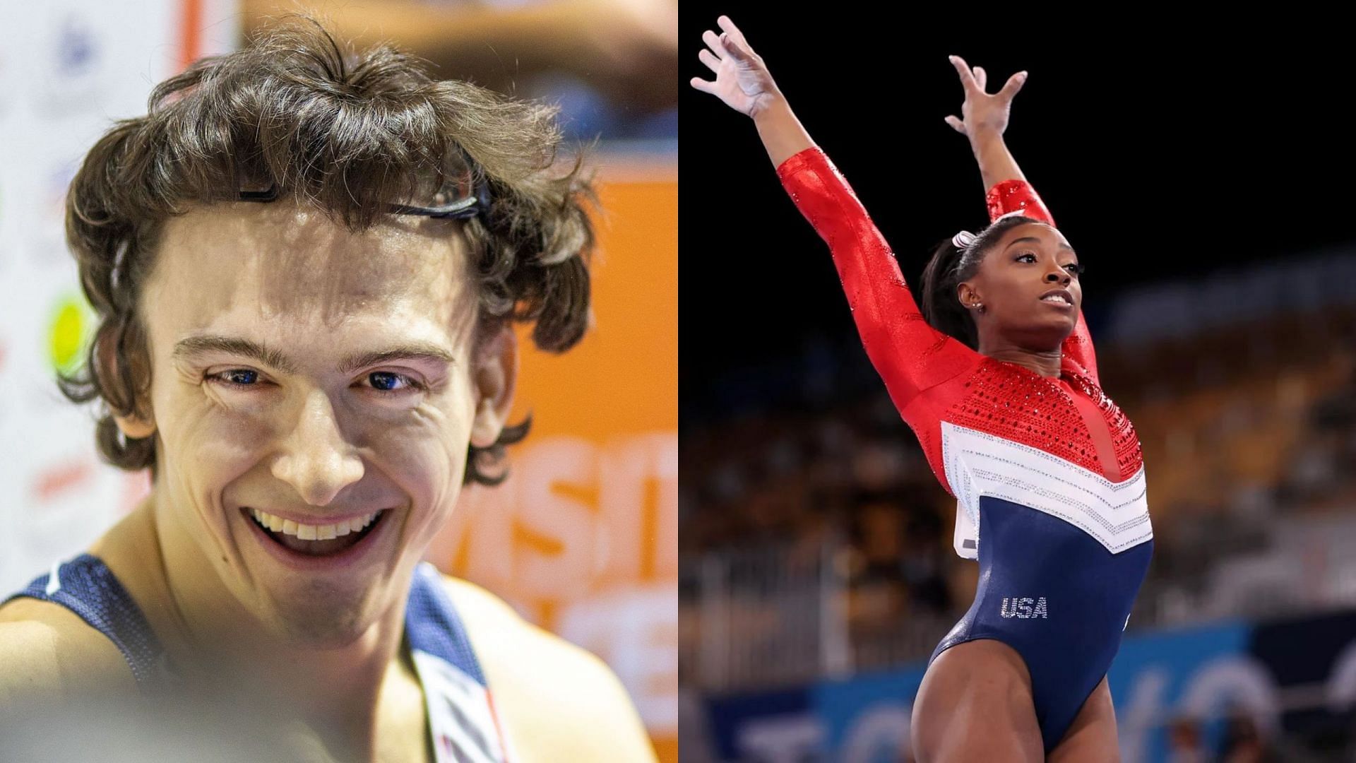 Oldest American gymnasts at Paris Olympics ft. Simone Biles, Stephen Nedoroscik