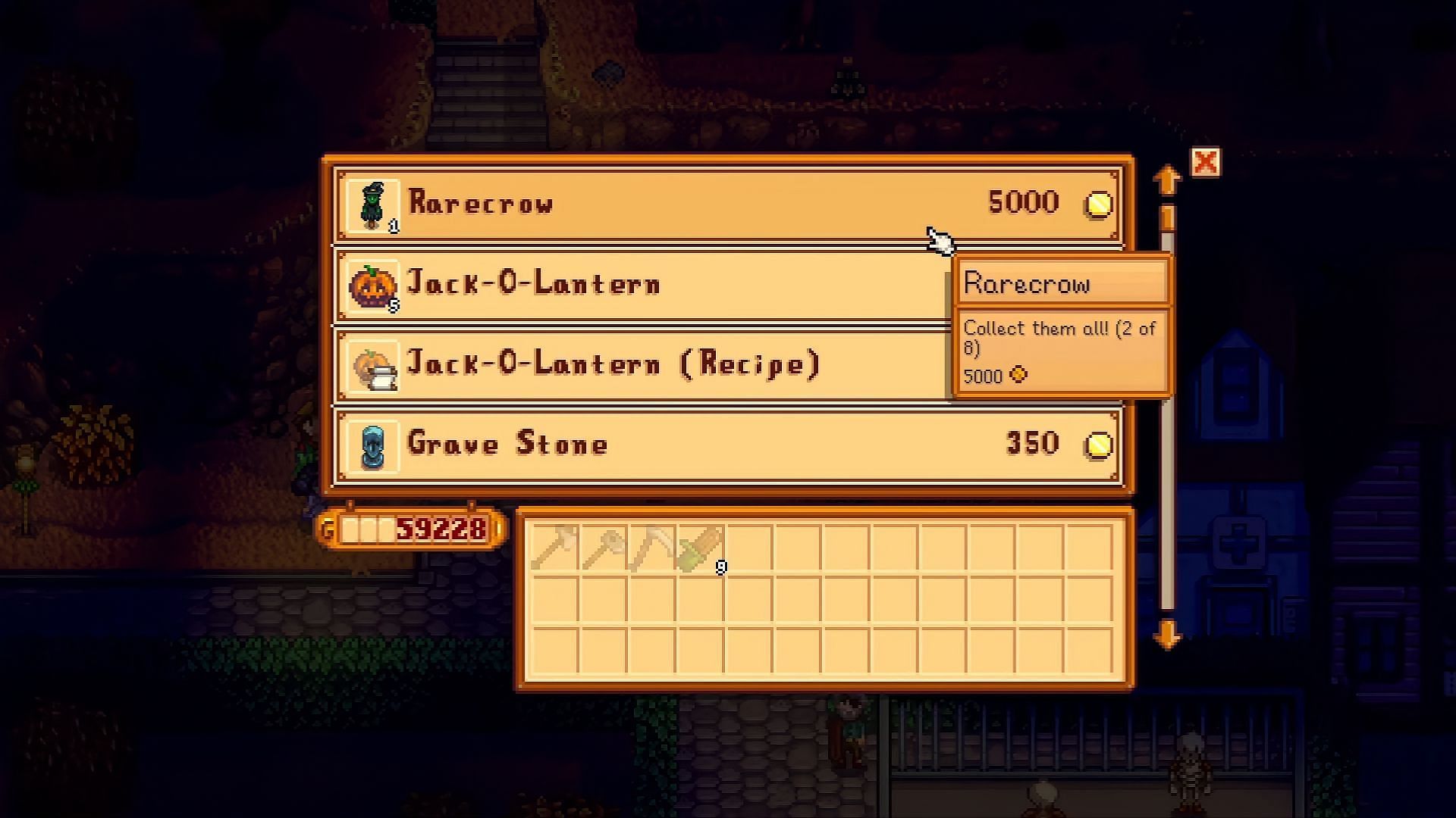 You can purchase event-exclusive items through Pierre&#039;s booth (Image via ConcernedApe || YouTube@Cozy Bird Gaming)