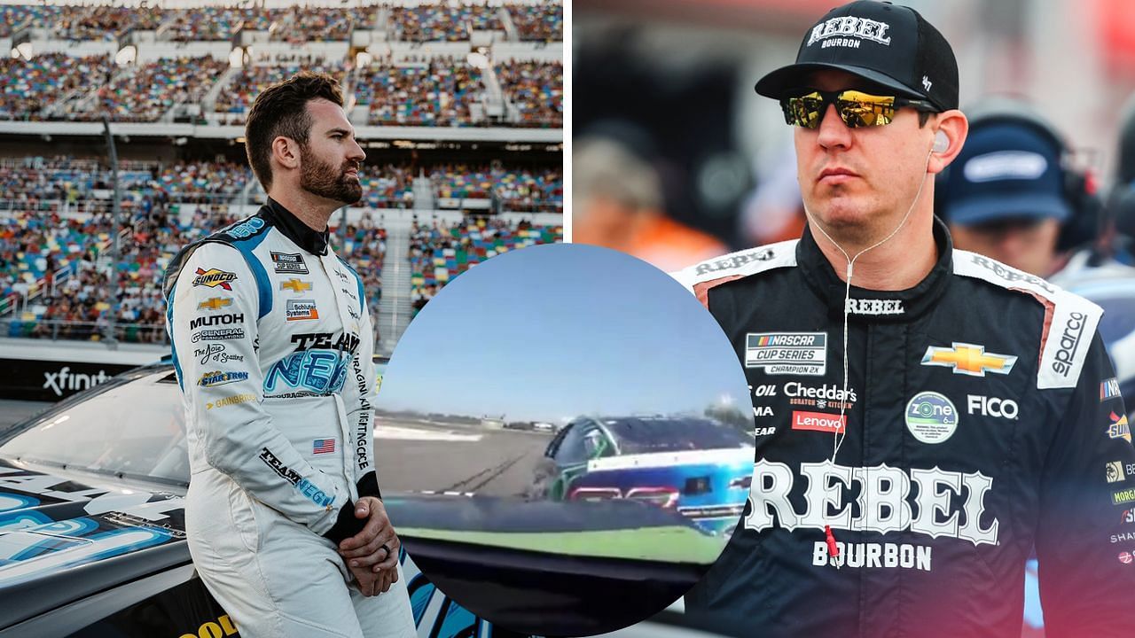 Corey LaJoie, Kyle Busch (Image Source - X)