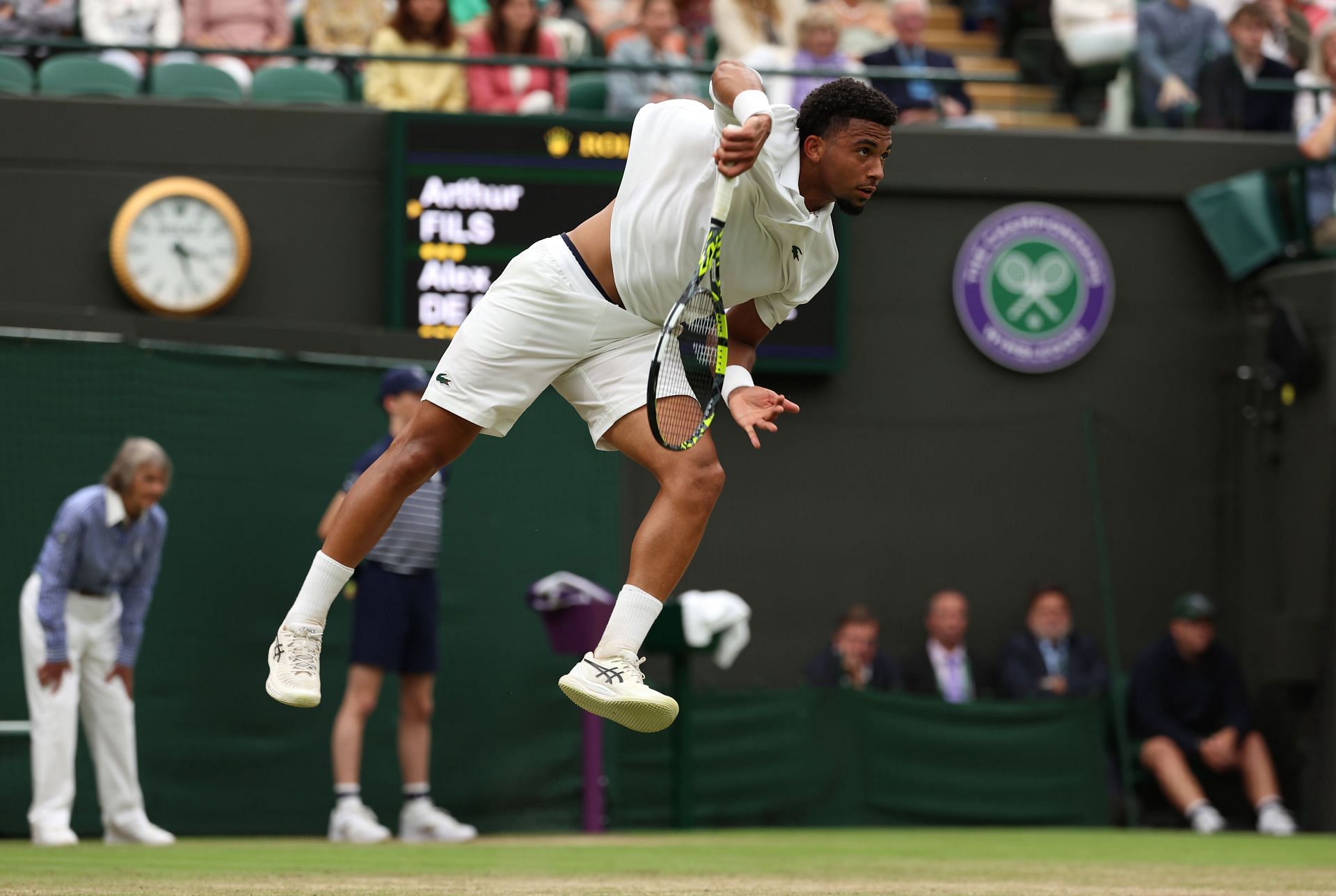 Arthur Fils at Wimbledon 2024. (Photo: Getty)