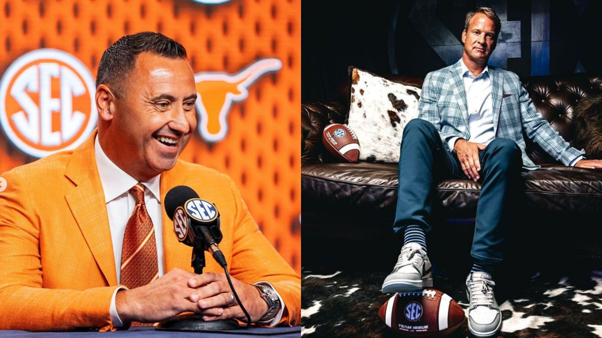 Texas HC Steve Sarkisian Often Mutes Group Chat Because Of Ole Miss HC ...