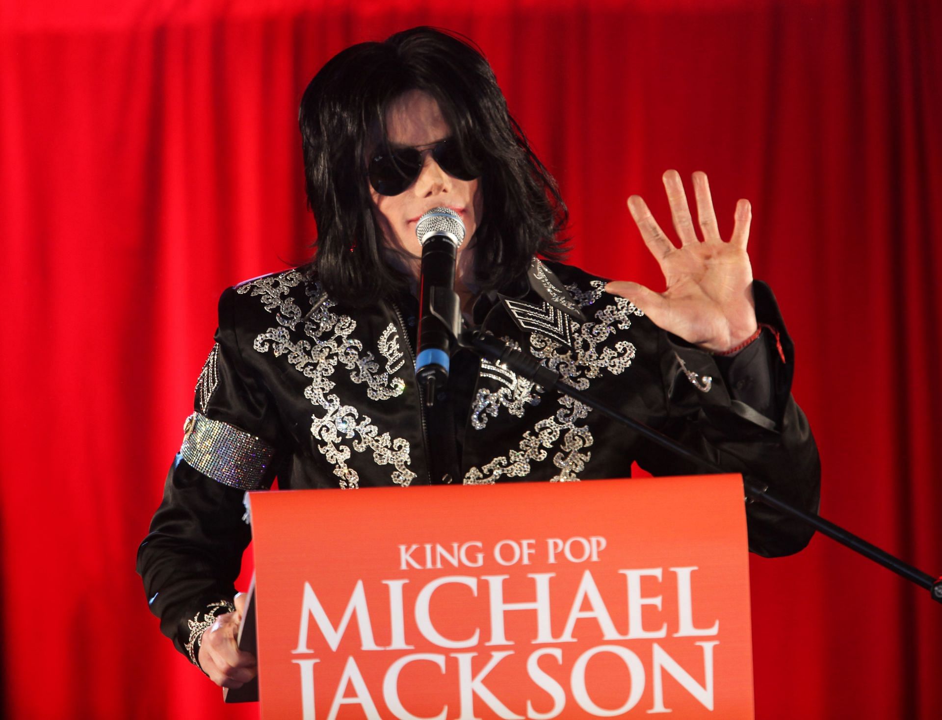 Michael Jackson Announces Plans For Summer Residency At The O2 Arena (Photo by Tim Whitby/Getty Images)