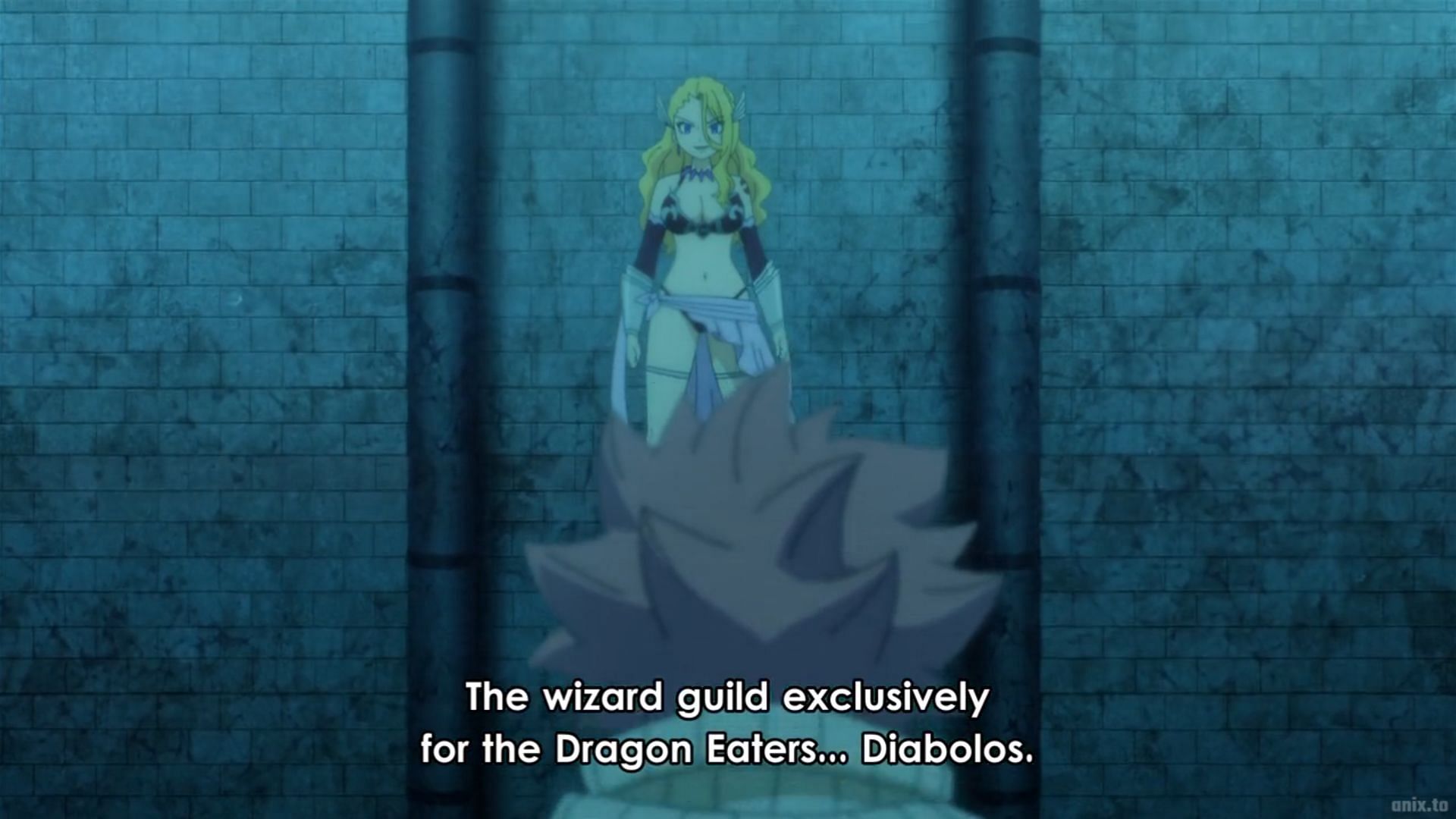 Kiria introduces the Fairy Tail wizards to Diabolos (Image via J.C. Studios)