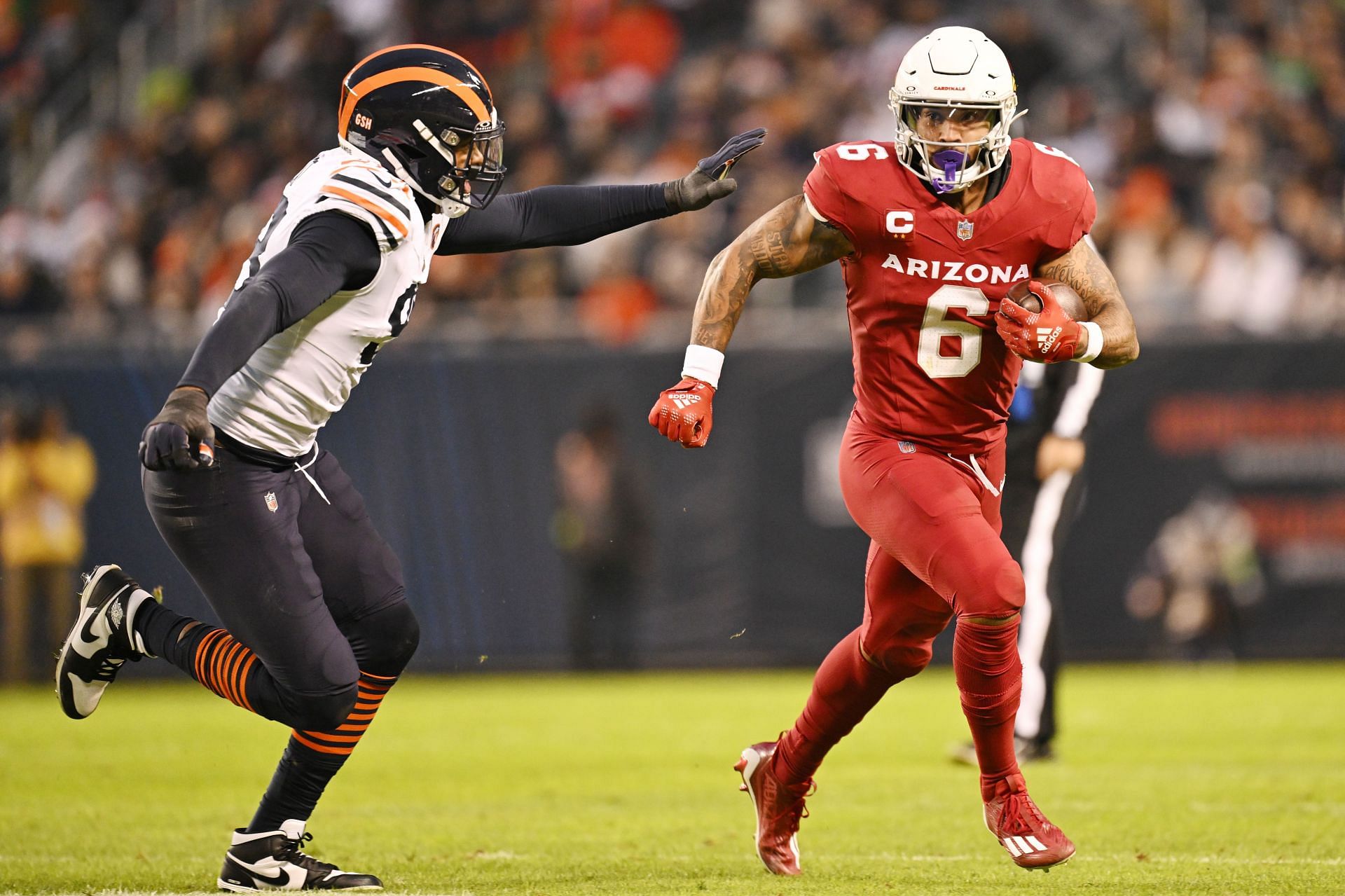 James Conner during Arizona Cardinals v Chicago Bears