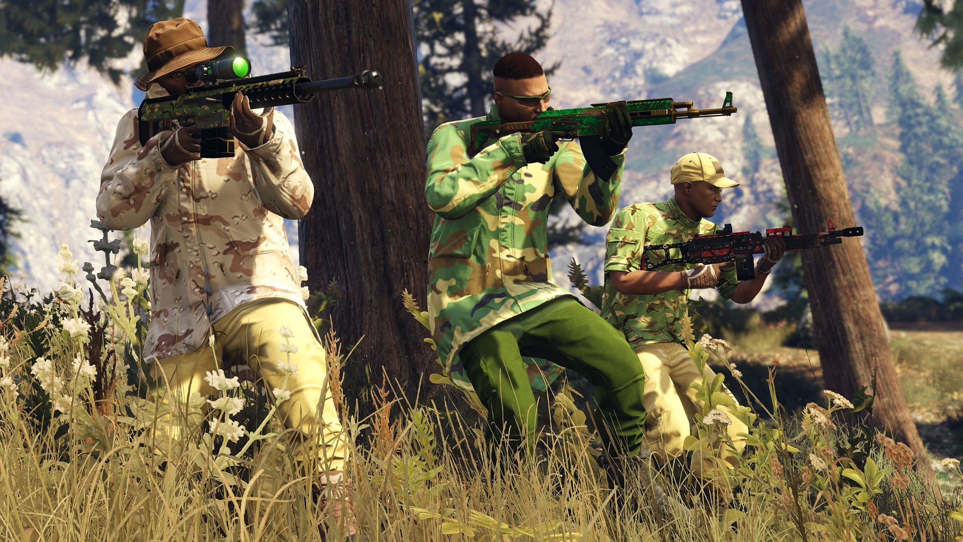 Starting violence in the multiplayer lobbies can be quite fun (Image via Rockstar Games)