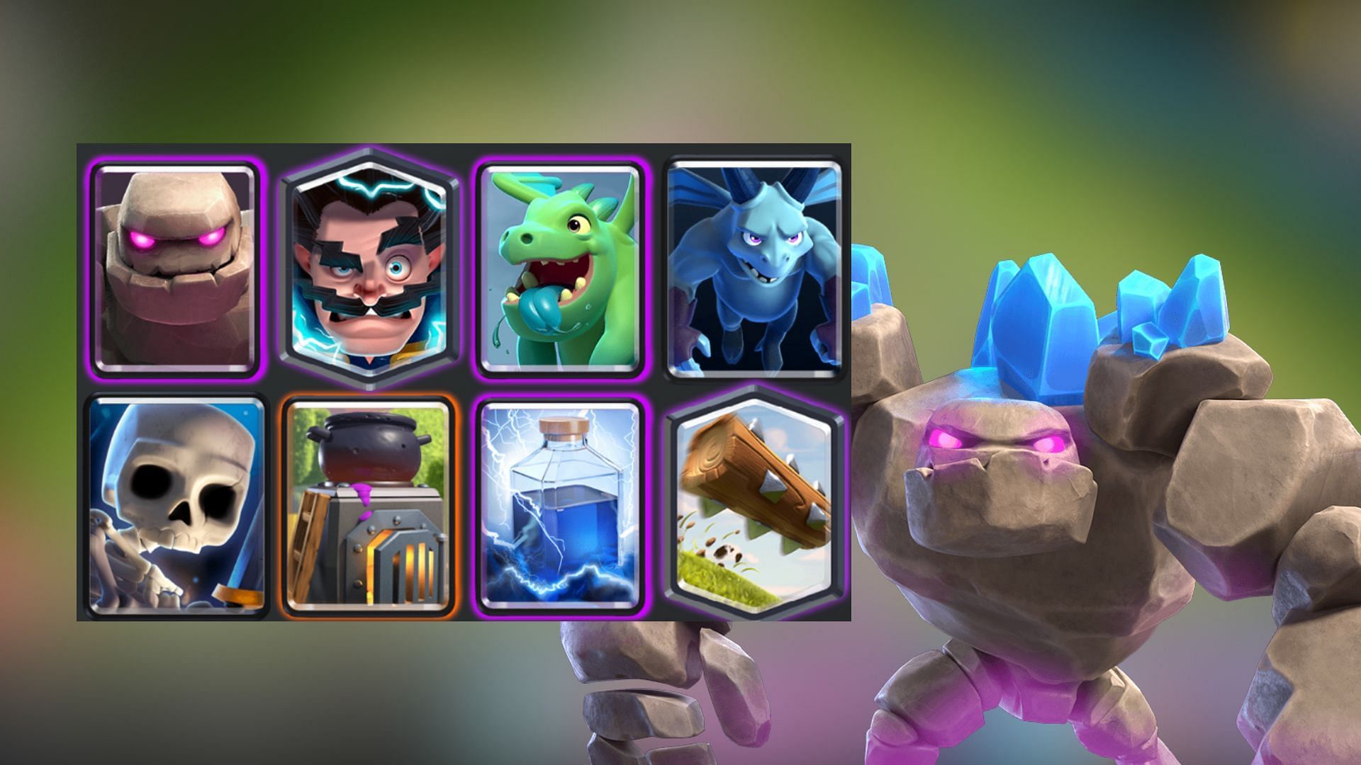 Golem Furnace eWizard Breakdown (Image via SuperCell)