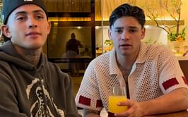 Ryan Garcia changes stance on rehab and speaks about coaching his brother Sean: "I'm the head trainer"