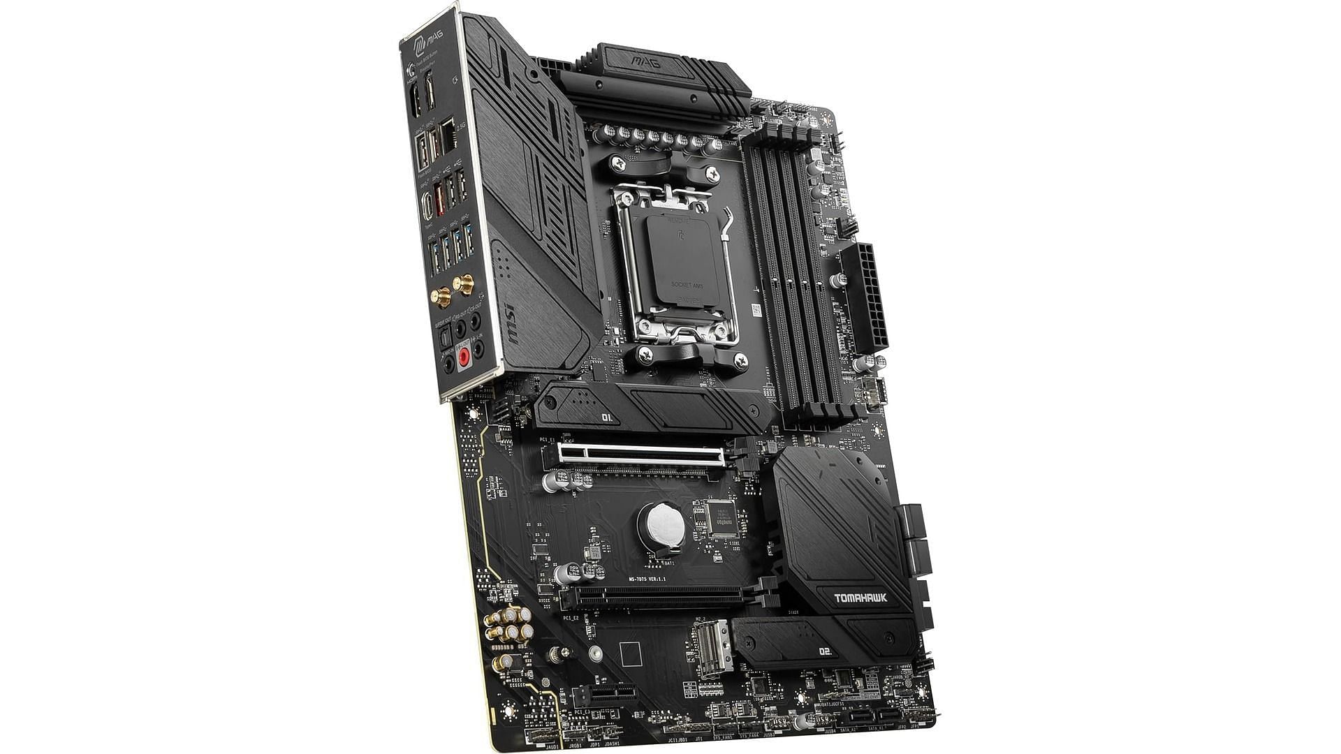 MSI B650 Tomahawk motherboard (Image by MSI)