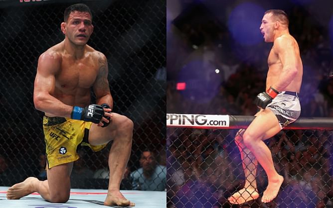 Rafael Dos Anjos bashes "embarrassing" Michael Chandler over title fight rumors: "Not for sale"