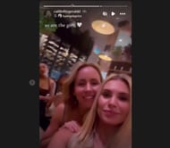 Ladies squad in the story (Credit: Caitlin Fitzgerald's Instagram)