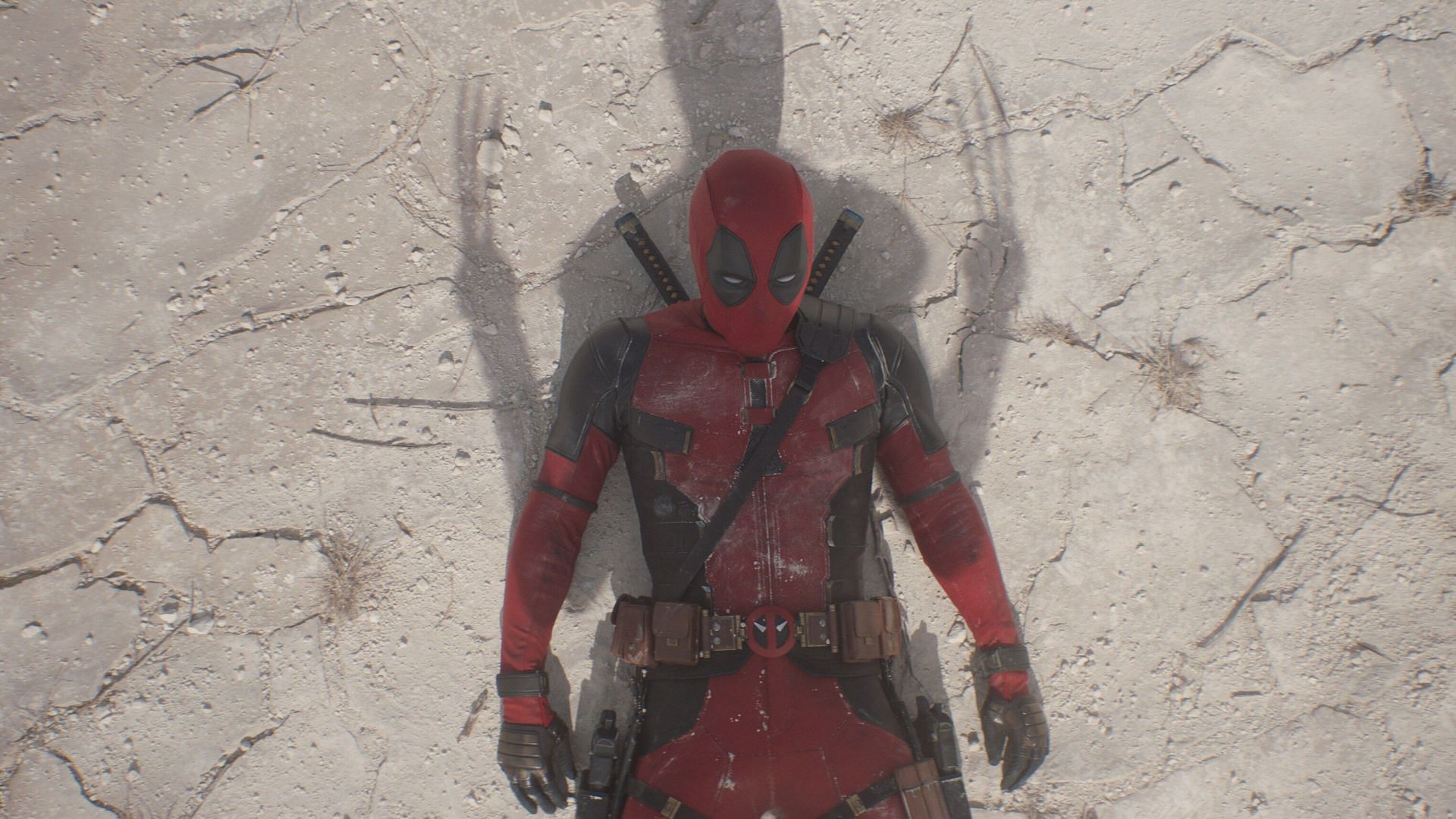 Deadpool in the movie (Image via Disney and Marvel)