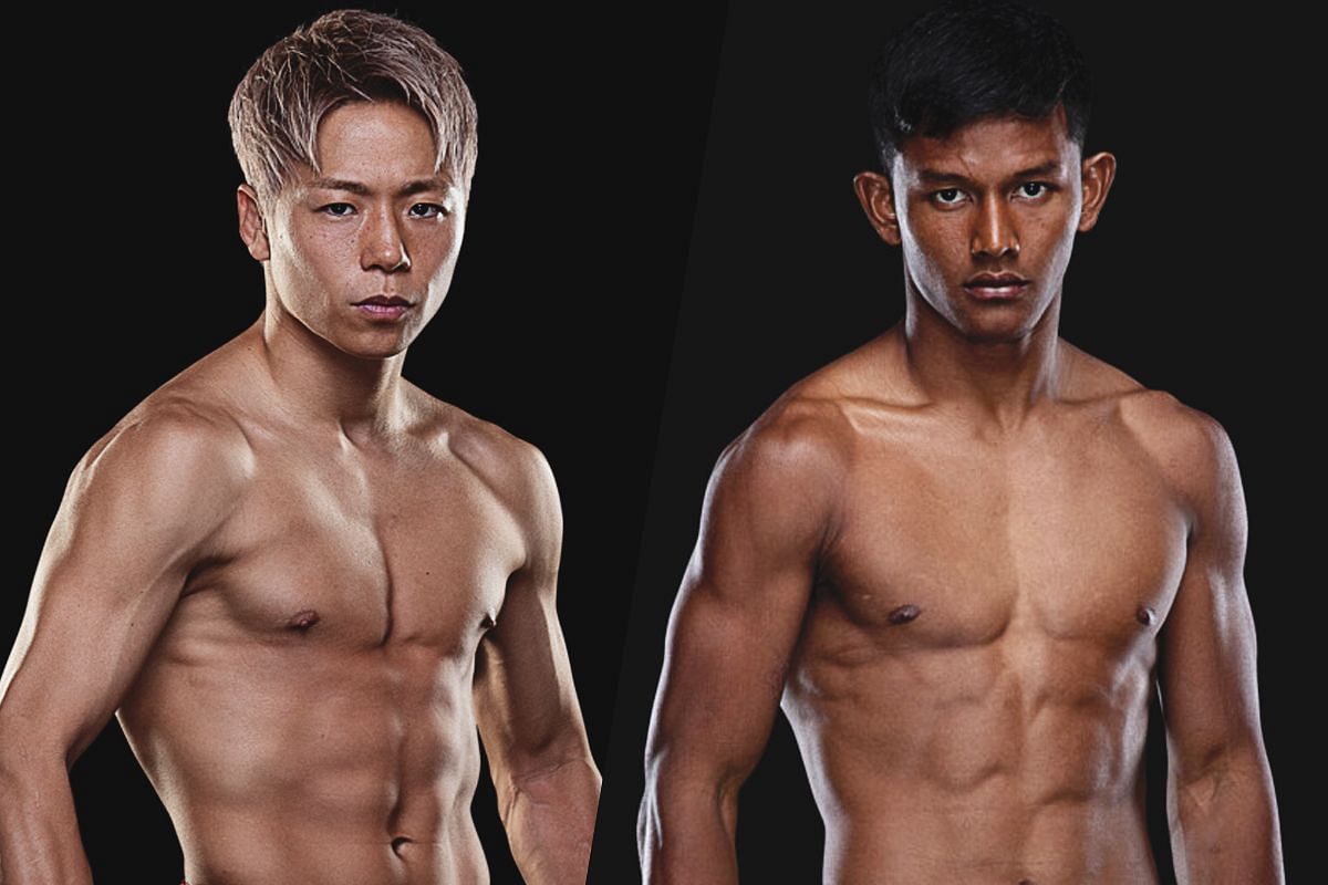 Takeru (L) and Black Panther (R) | Image by ONE Championship