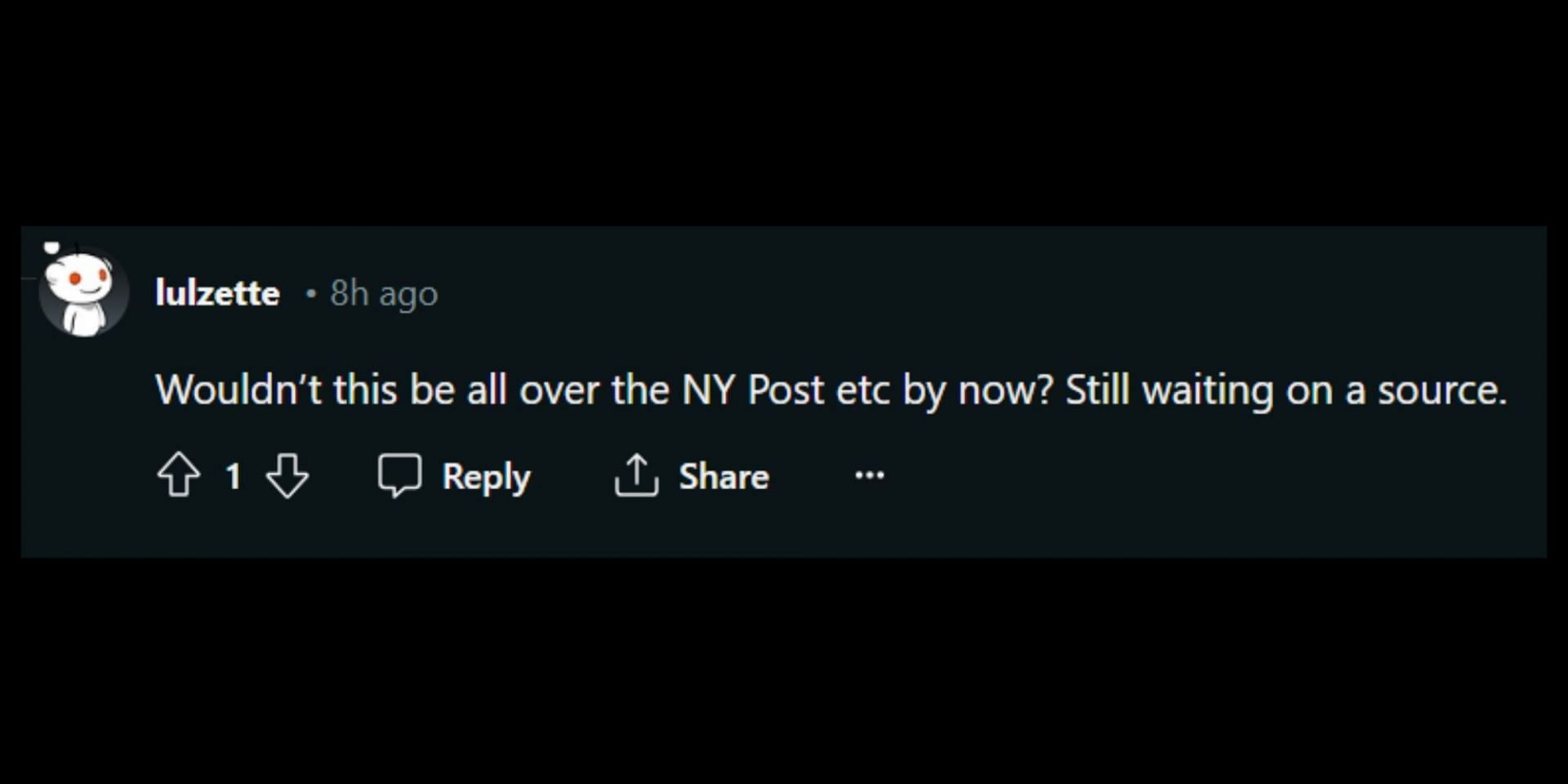 Some questioned the authenticity of the news reports alleging Brandon Miller has died. (Image via Reddit/r/NYCinfluencersnark)