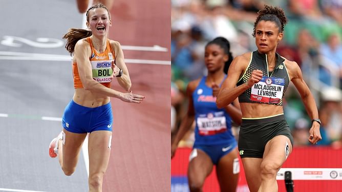Femke Bol becomes only second woman after Sydney McLaughlin-Levrone to break 51-second barrier in 400m hurdles, lowers her European record