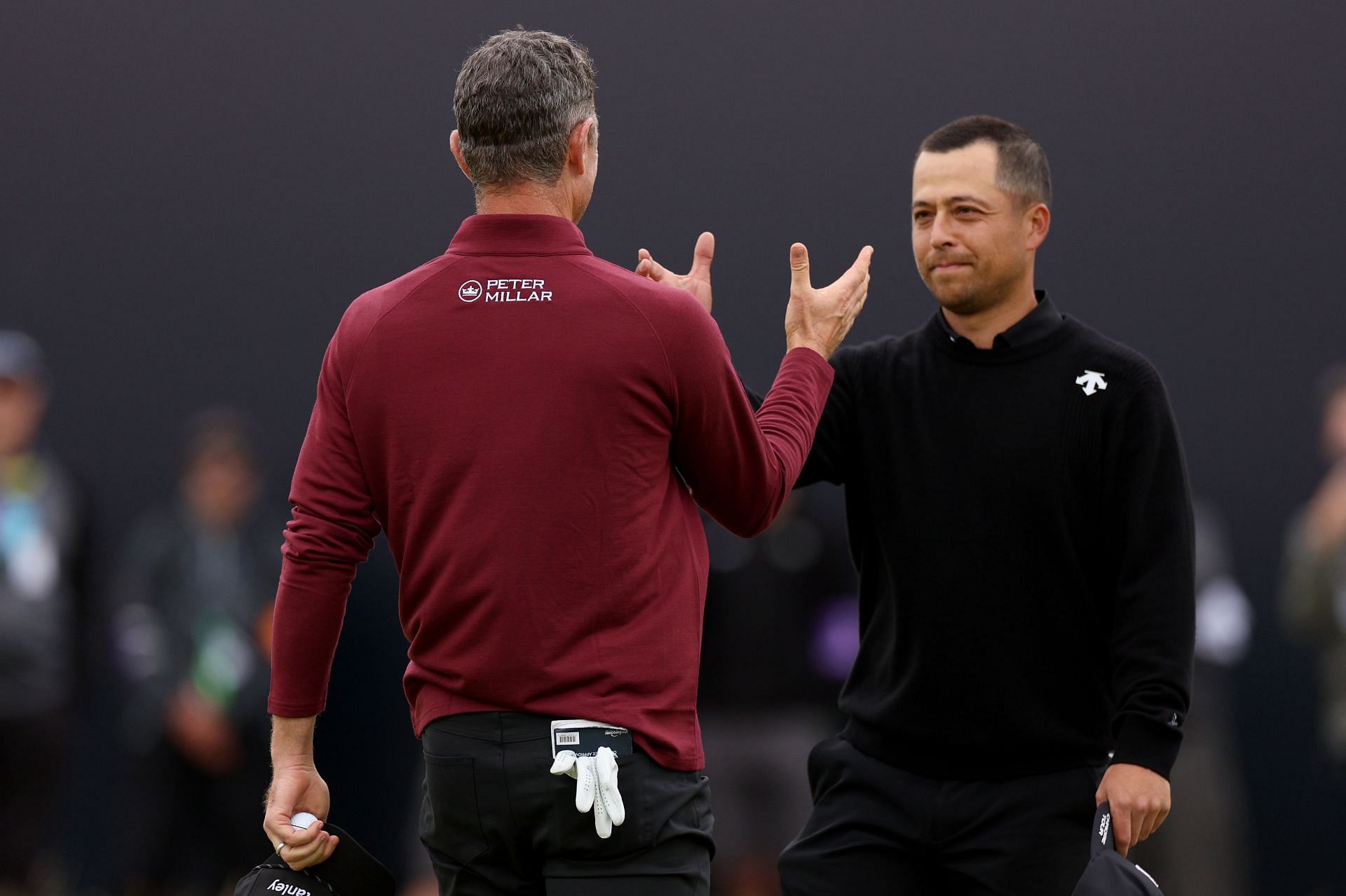 Justin Rose and Xander Schauffele at the 152nd Open (Image via Getty Images)