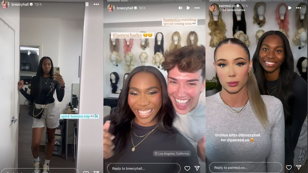 WATCH: South Carolina's Chloe Kitts and beauty YouTuber James Charles