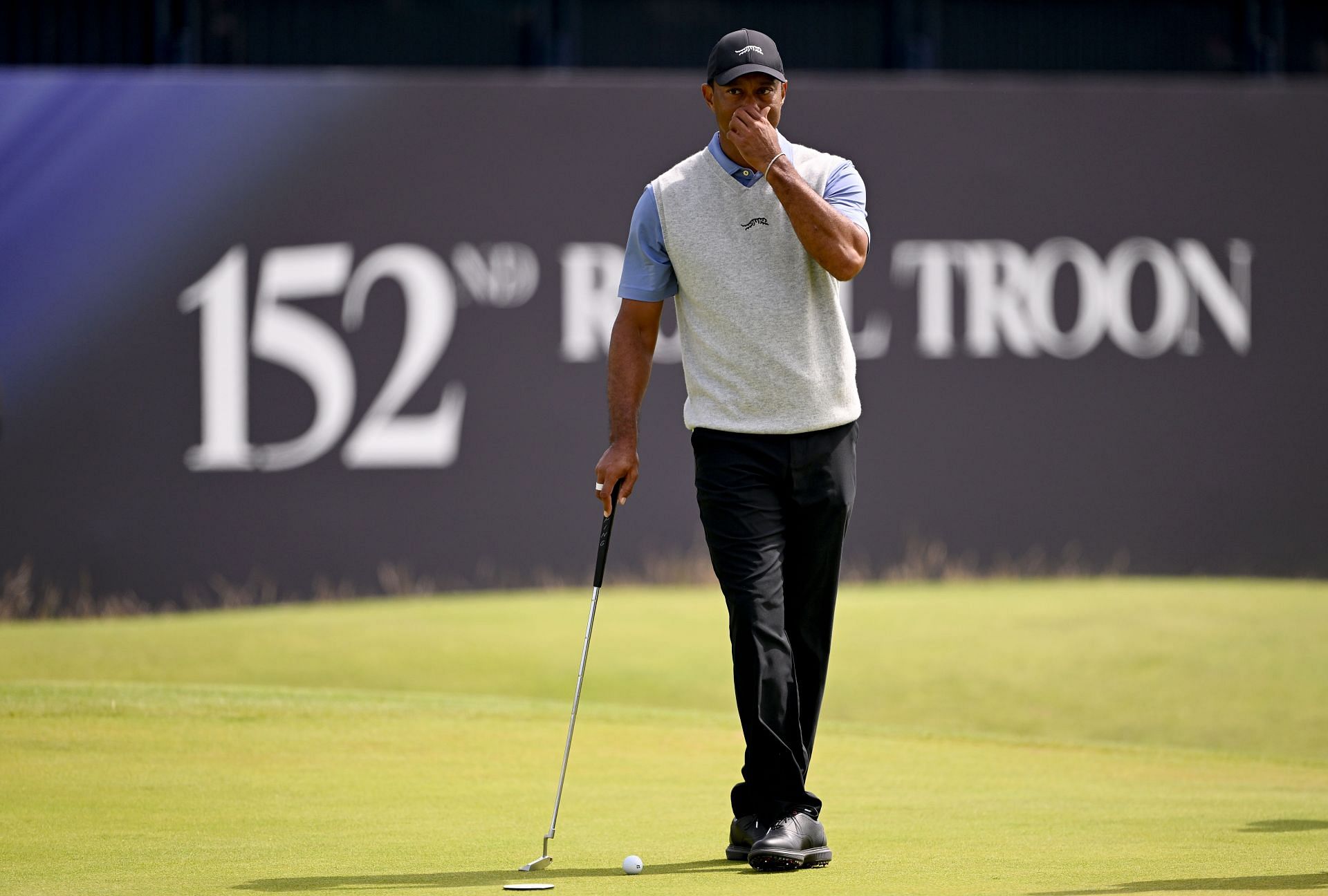 Tiger Woods has a good group at the Open Championship (Getty)