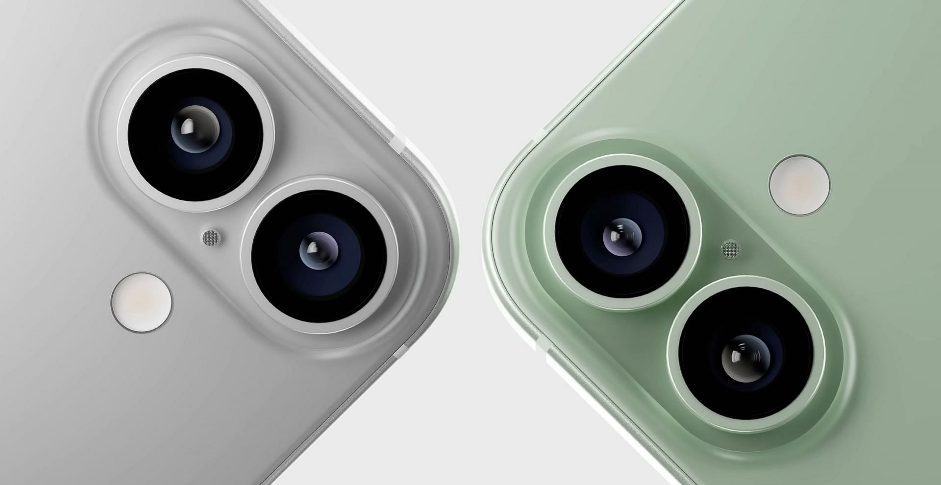 The new camera layout to be reportedly featured in iPhone 16 (Image via @AppleTrack/YouTube)