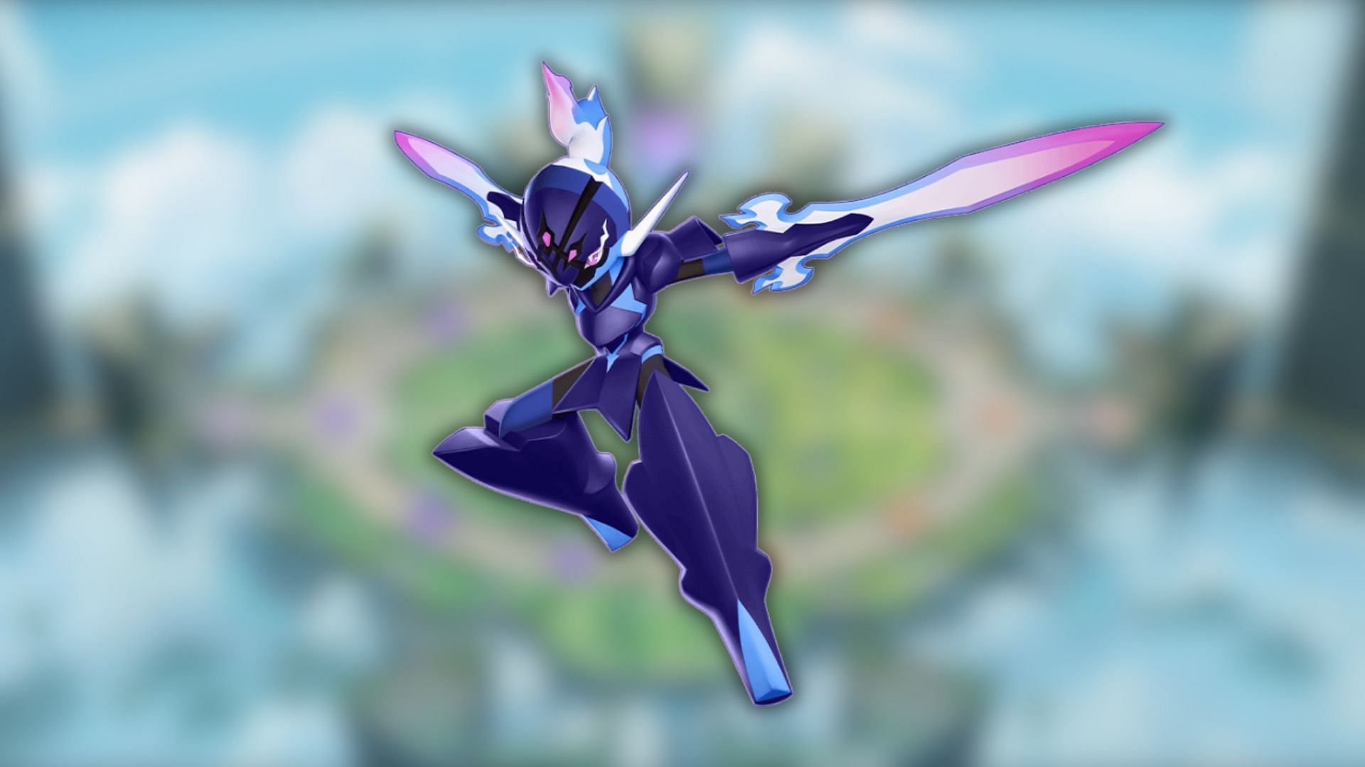 Ceruledge as seen in the game (Image via The Pokemon Company)