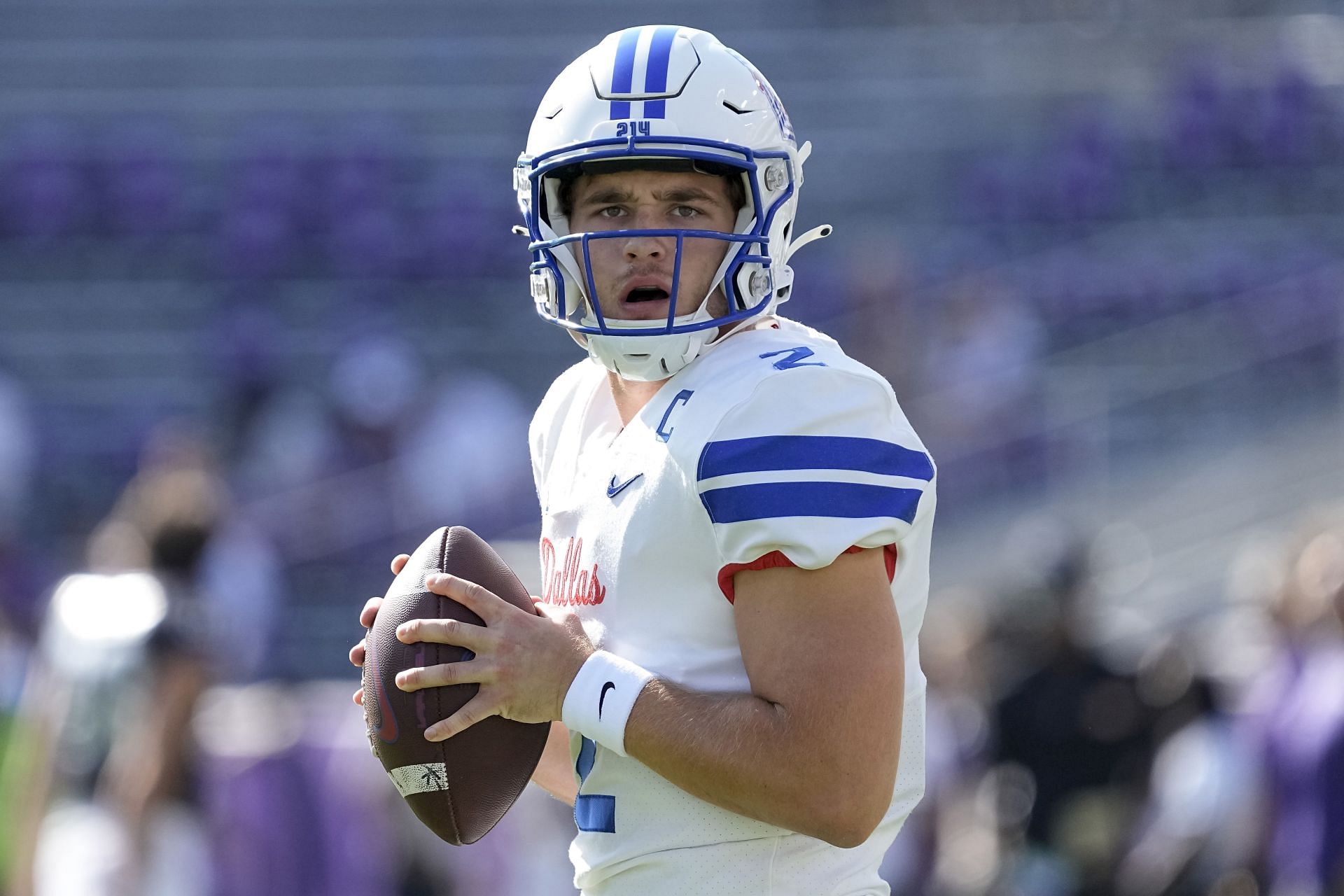 SMU Mustangs QB Preston Stone (Image Credits - IMAGN)