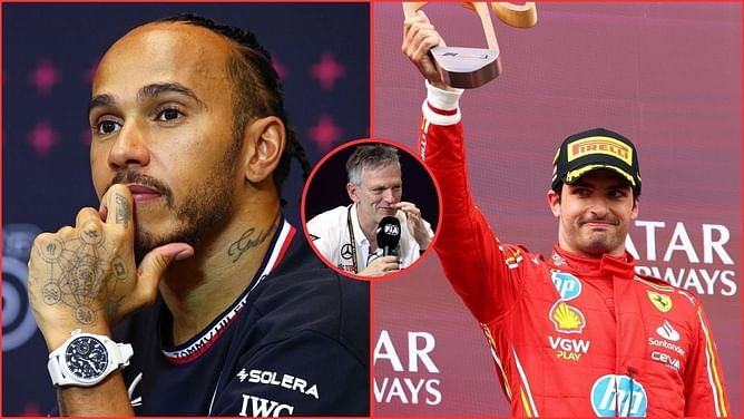 Mercedes engineer explains why Lewis Hamilton conceded his position to Carlos Sainz in the Austrian GP opening lap