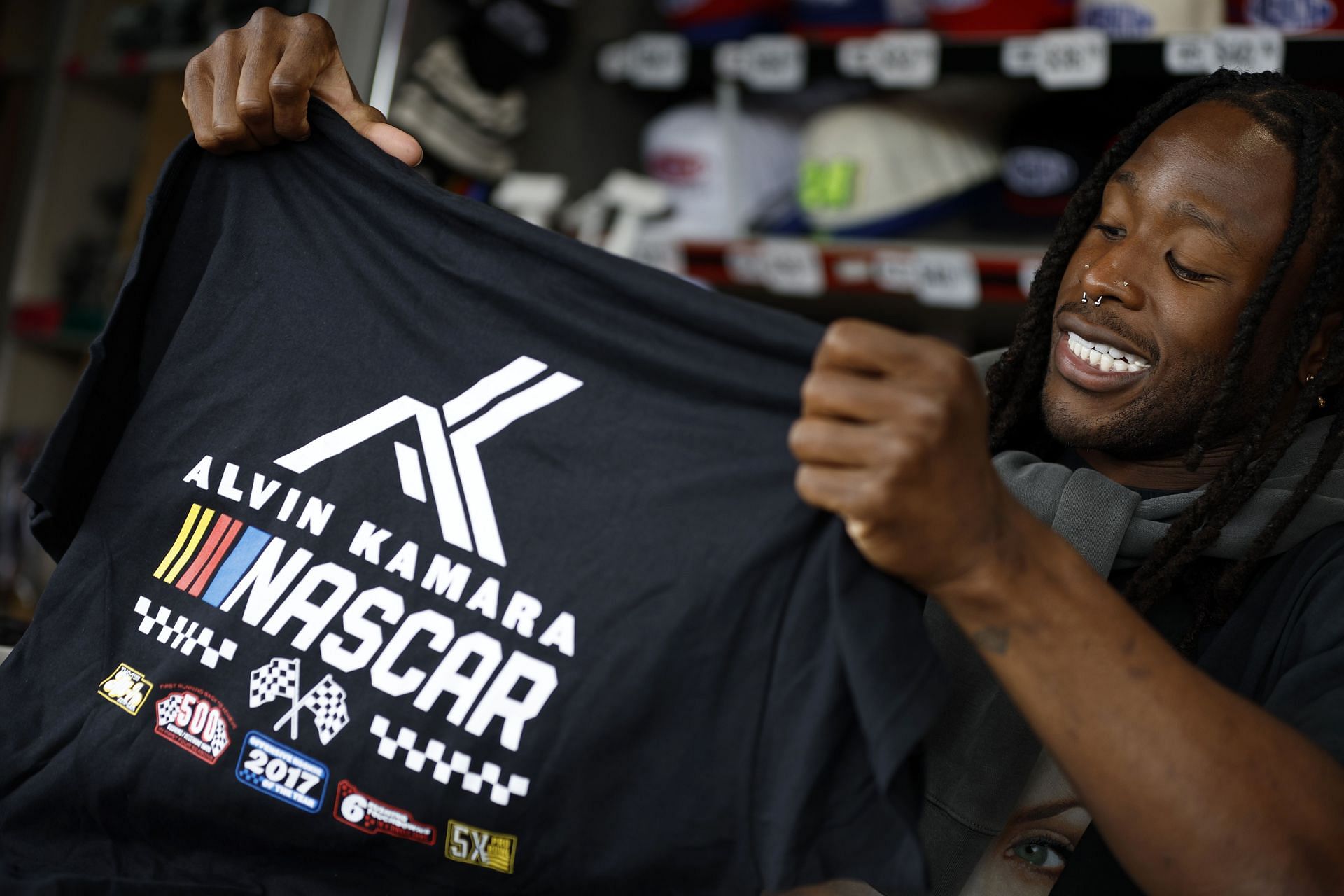 This is a great space to be in”: Kevin Harvick's recent guest Alvin Kamara  recalls his first encounter with NASCAR