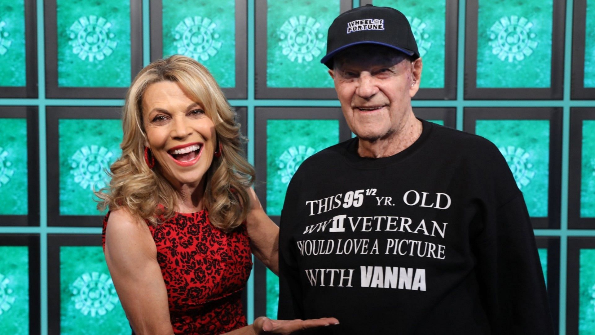 Vanna White co-hosting Wheel of Fortune (Image via @Vanna White on X)