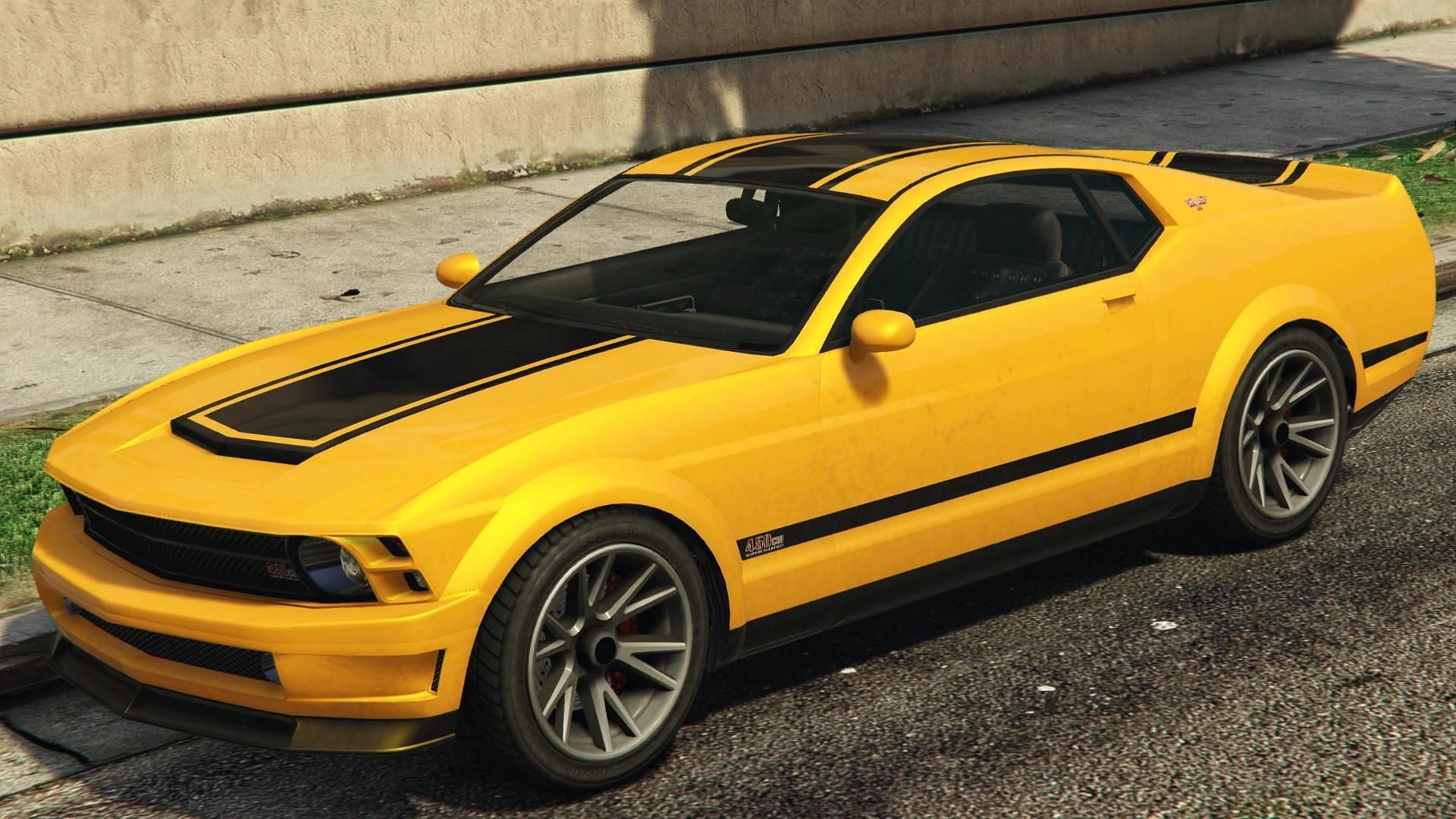 The Dominator is one of the best GTA 5 cars in the game (Image via Rockstar Games || GTA Wiki)