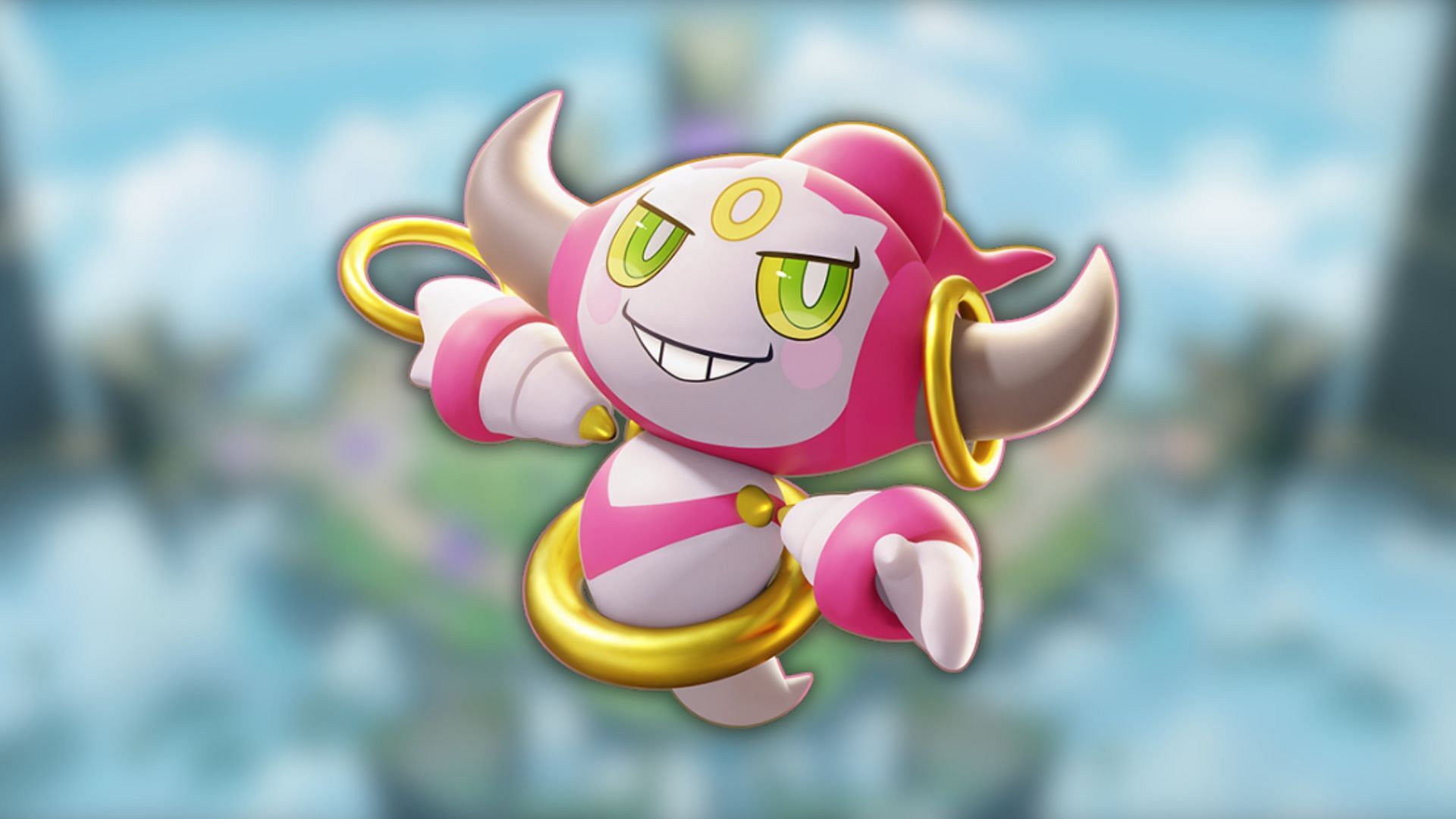 Hoopa as seen in the game (Image via The Pokemon Company)