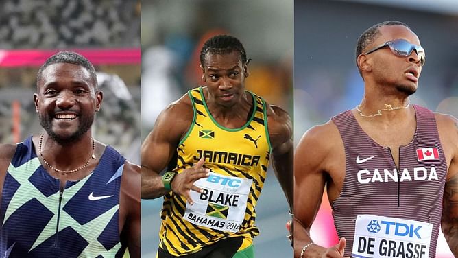 3 athletes who came close to defeating Usain Bolt at the Olympics ft. Yohan Blake